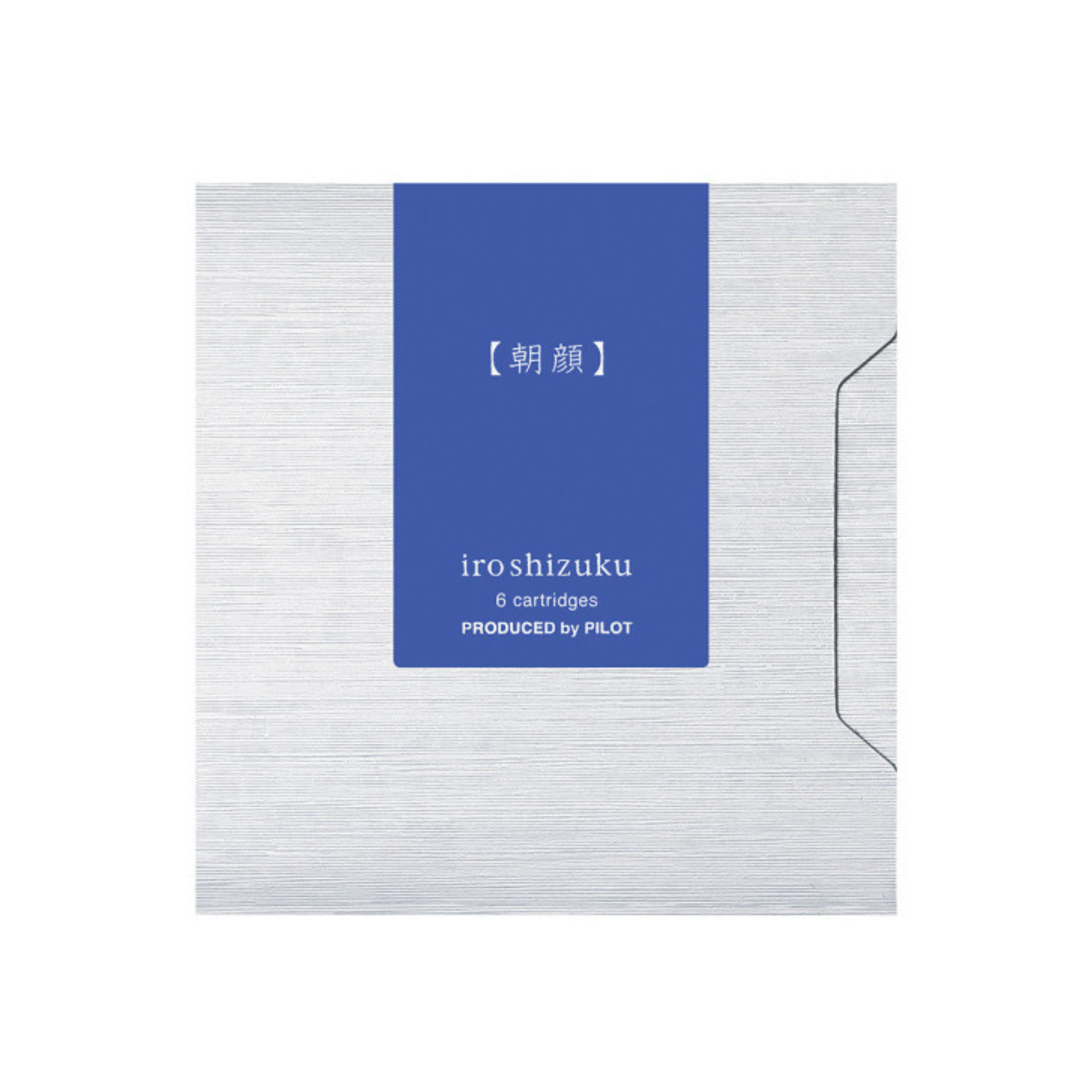 Pilot Iroshizuku Ink Cartridges - Asa-gao (Morning Glory Blue) Pack of 6