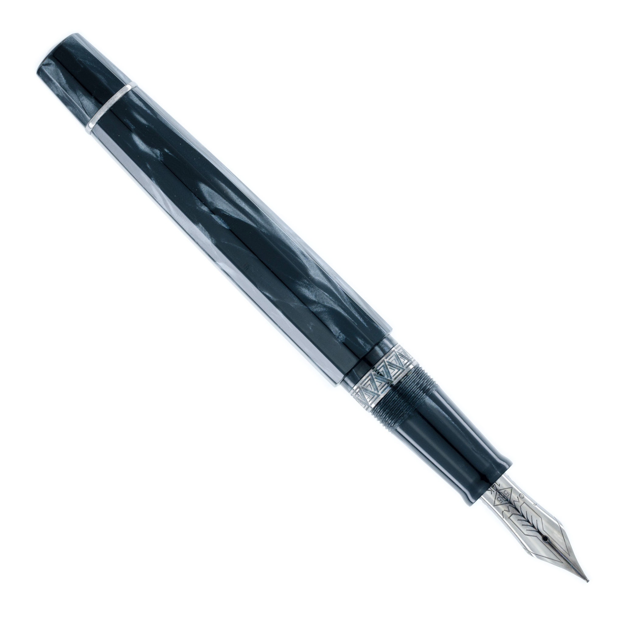 OMAS Paragon Grigio Perla Ruthenium Trim - Fountain Pen