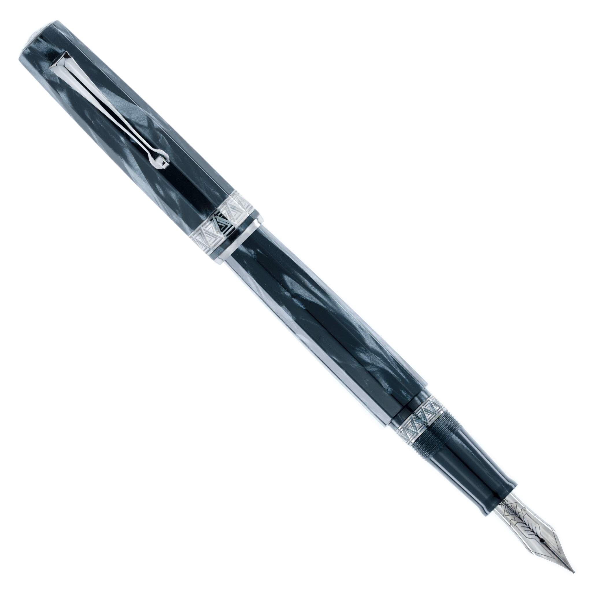 OMAS Paragon Grigio Perla Ruthenium Trim - Fountain Pen