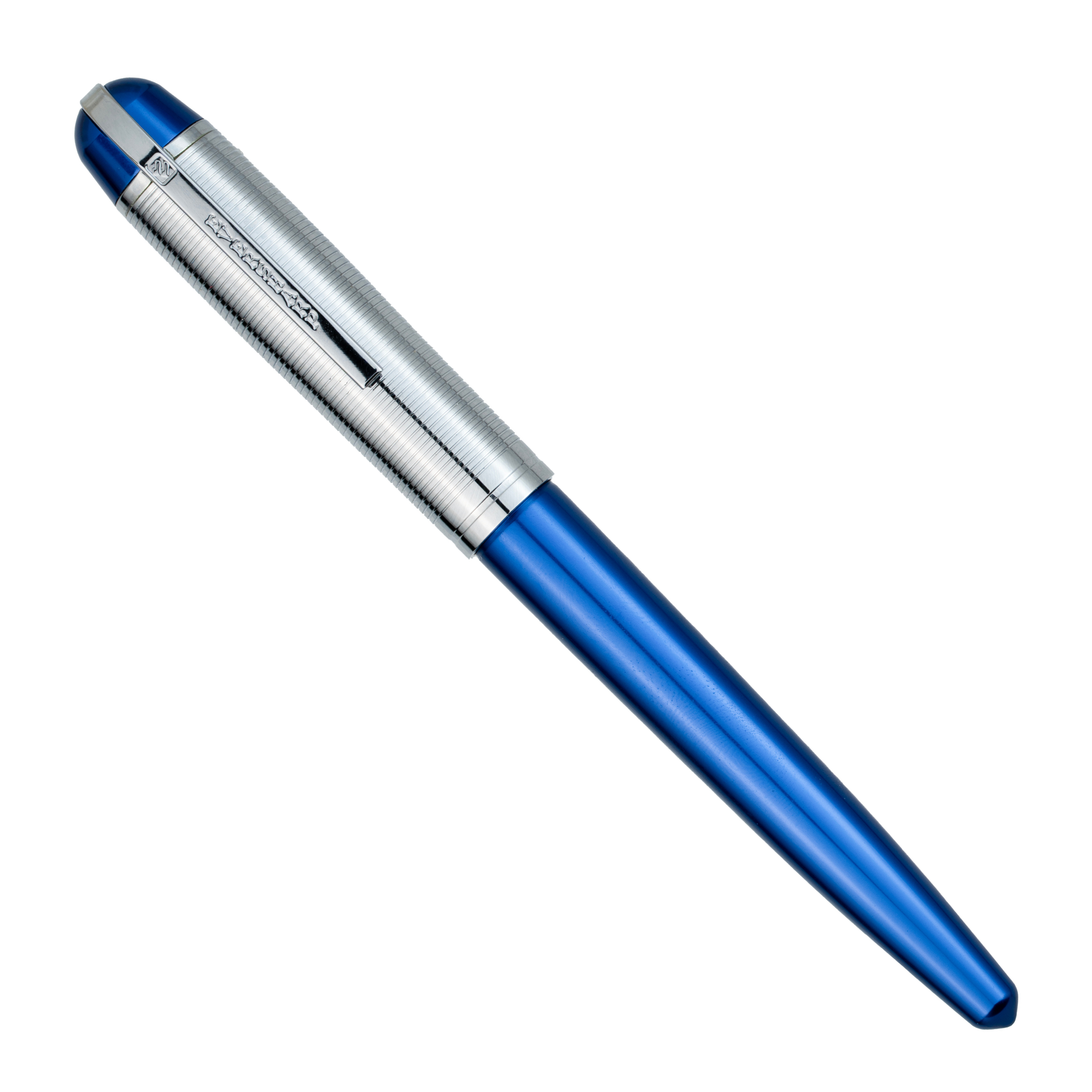 Wahl-Eversharp Skyline Blue Silver Cap - Ballpoint Pen