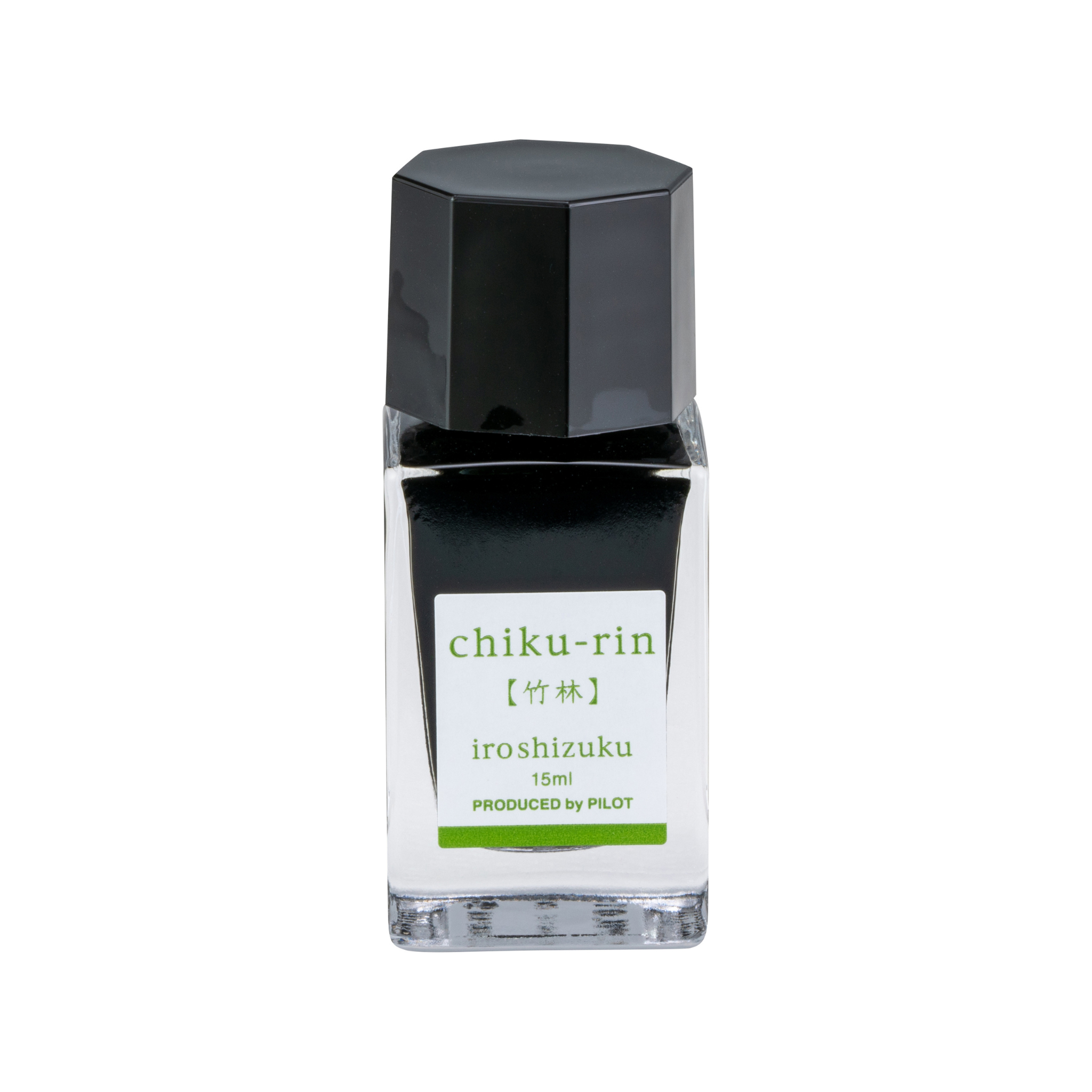 Pilot Iroshizuku Bottled Ink - Chiku-rin (Bamboo Forest Green)