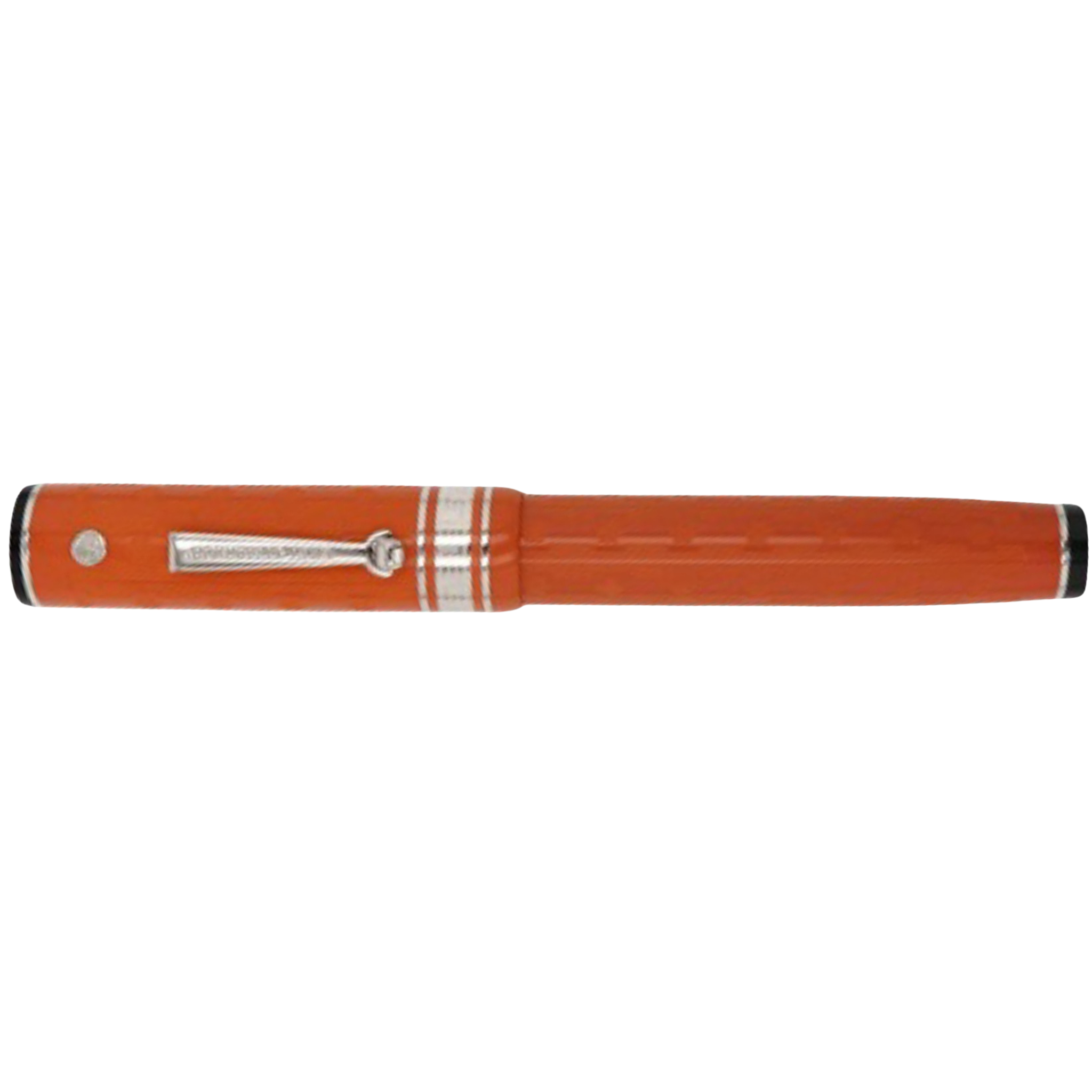 Wahl Eversharp Decoband Gatsby Orange Chased Ebonite Rhodium