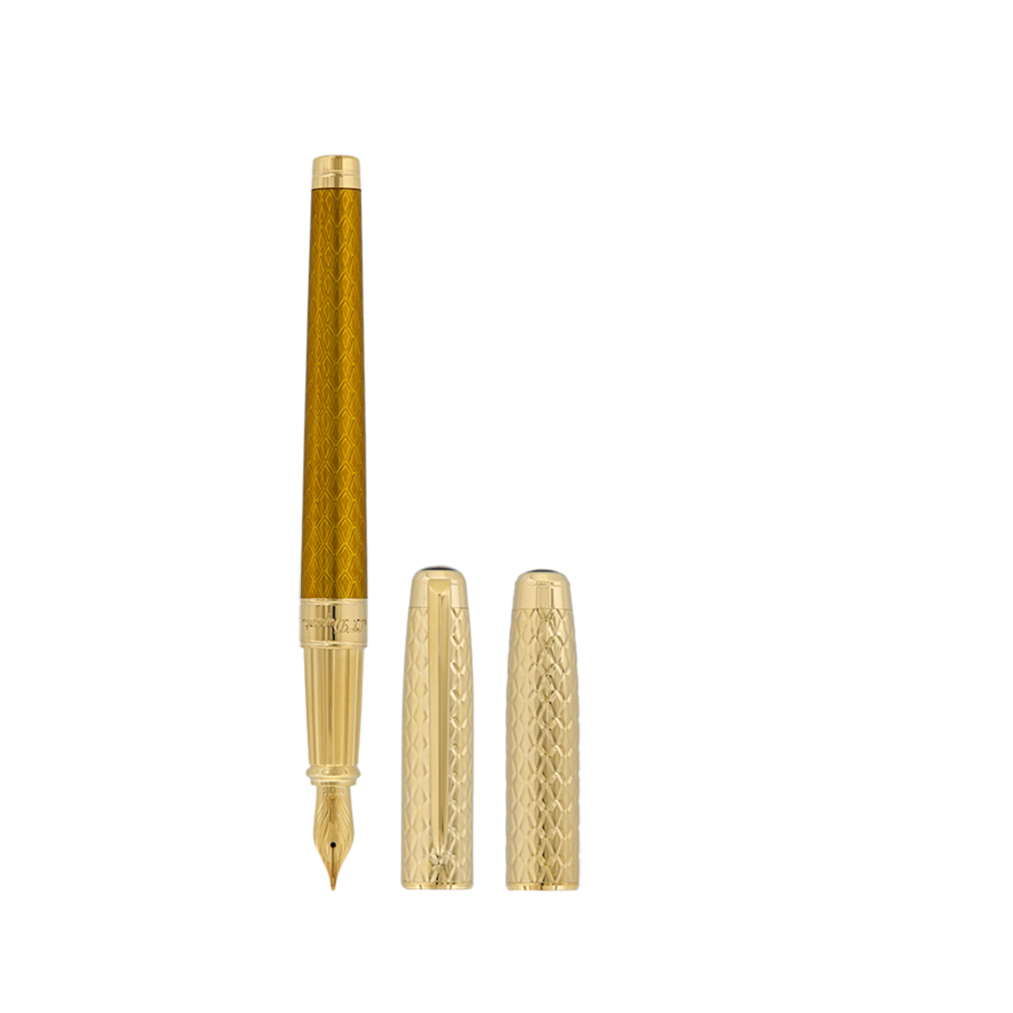 S.T. Dupont Line D Eternity Honey & Gold