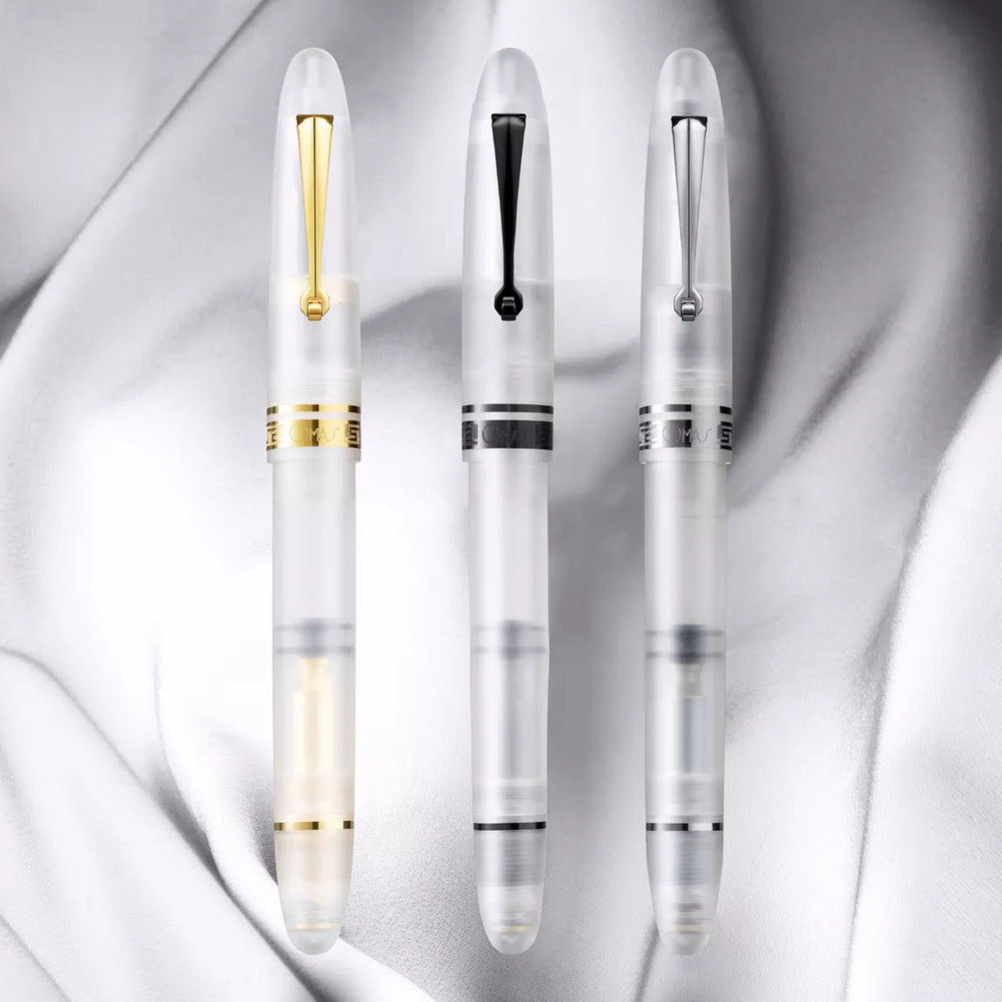 OMAS Ogiva Demonstrator Gold Trim - Fountain Pen