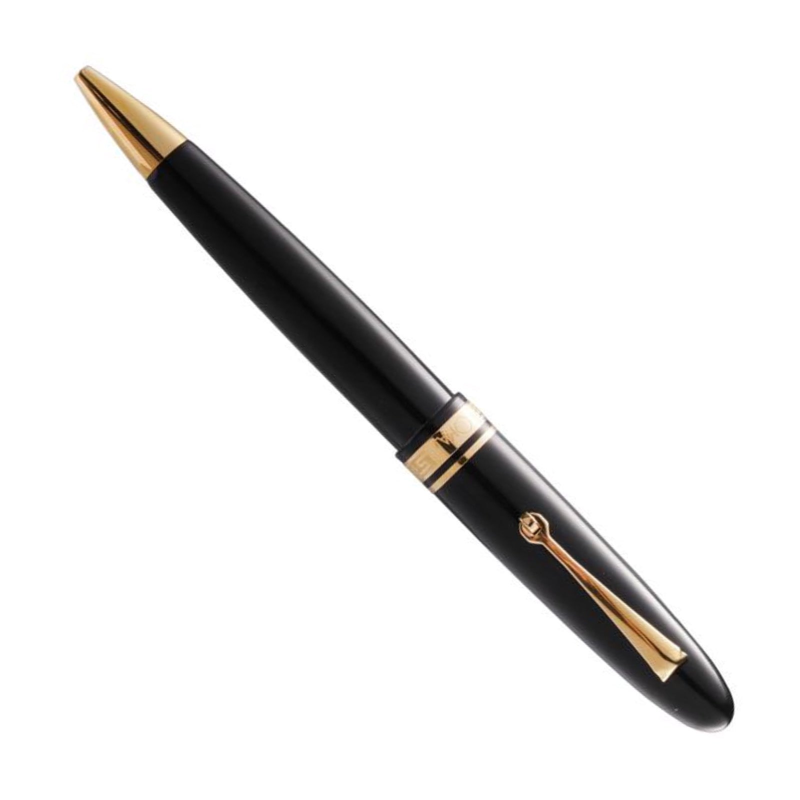 OMAS Ogiva Nera Gold Trim - Ballpoint Pen