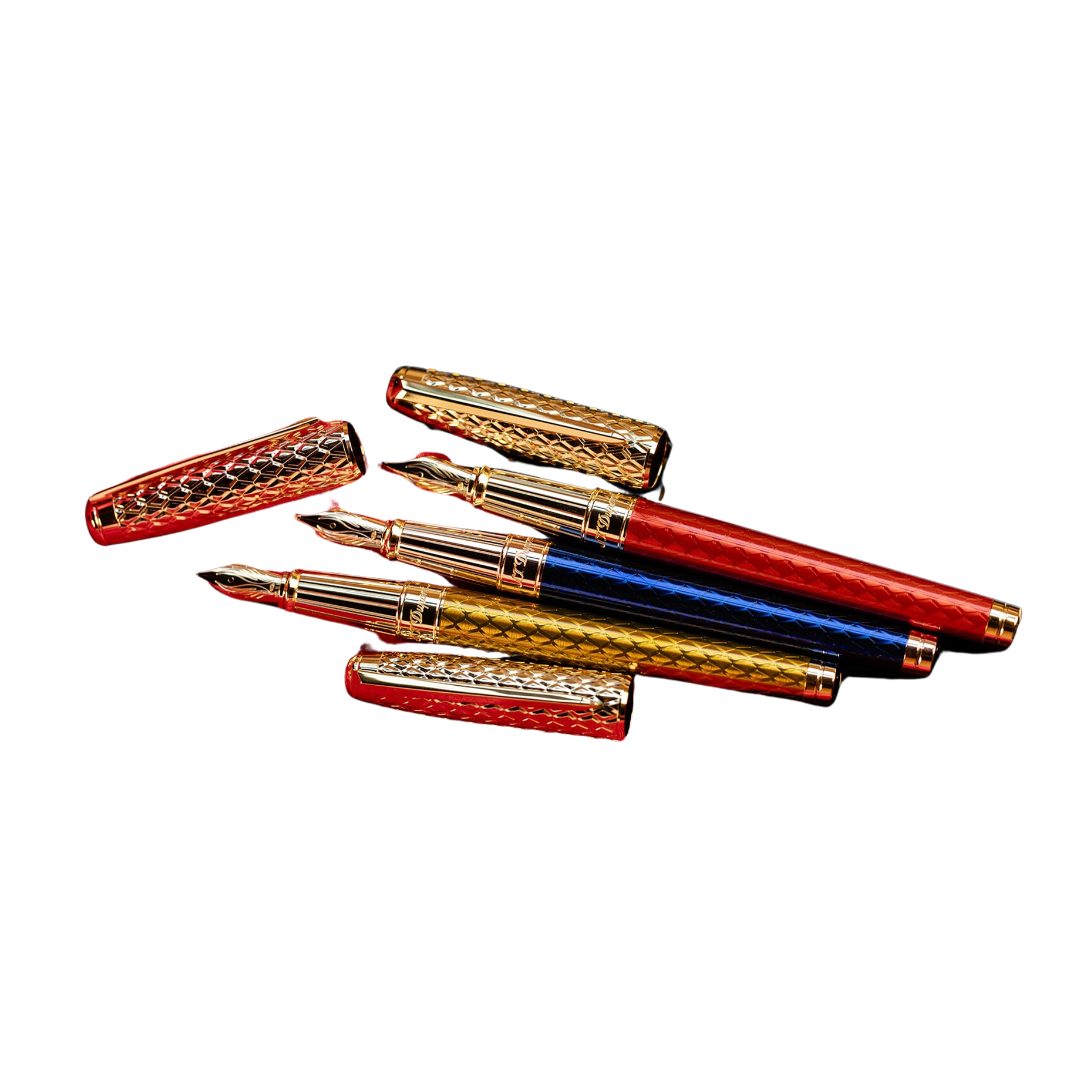 S.T. Dupont Line D Eternity Honey & Gold