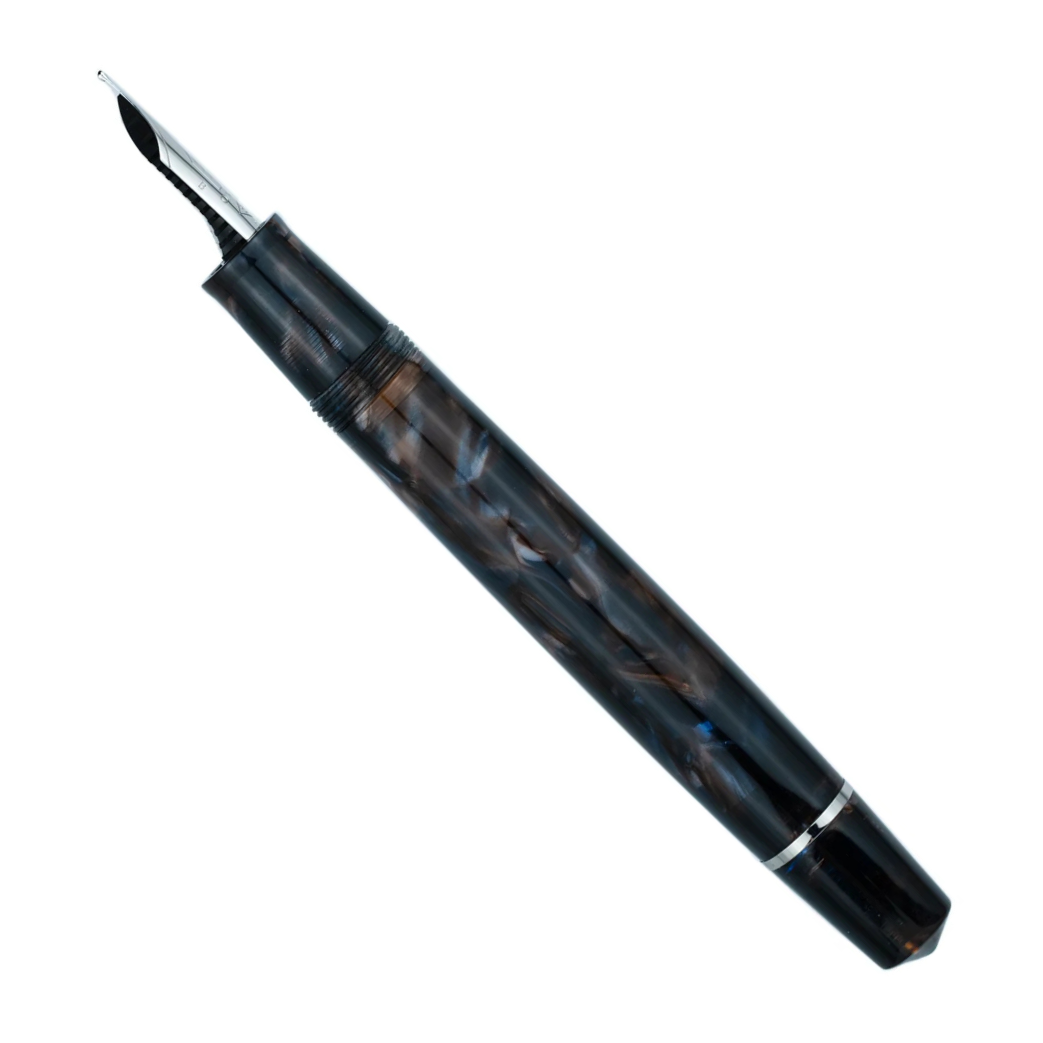 OMAS Bologna Galassia Silver Trim - Fountain Pen