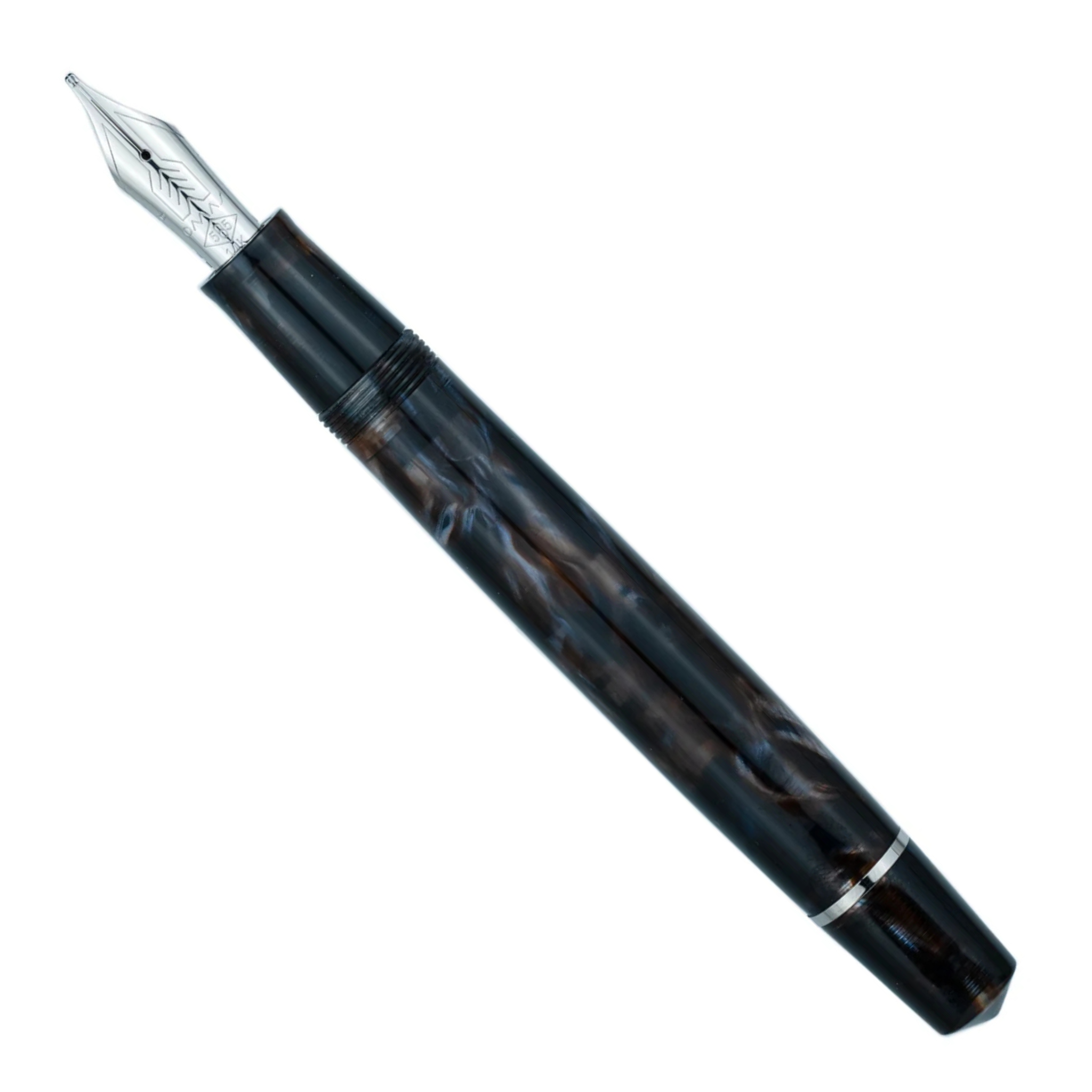 OMAS Bologna Galassia Silver Trim - Fountain Pen