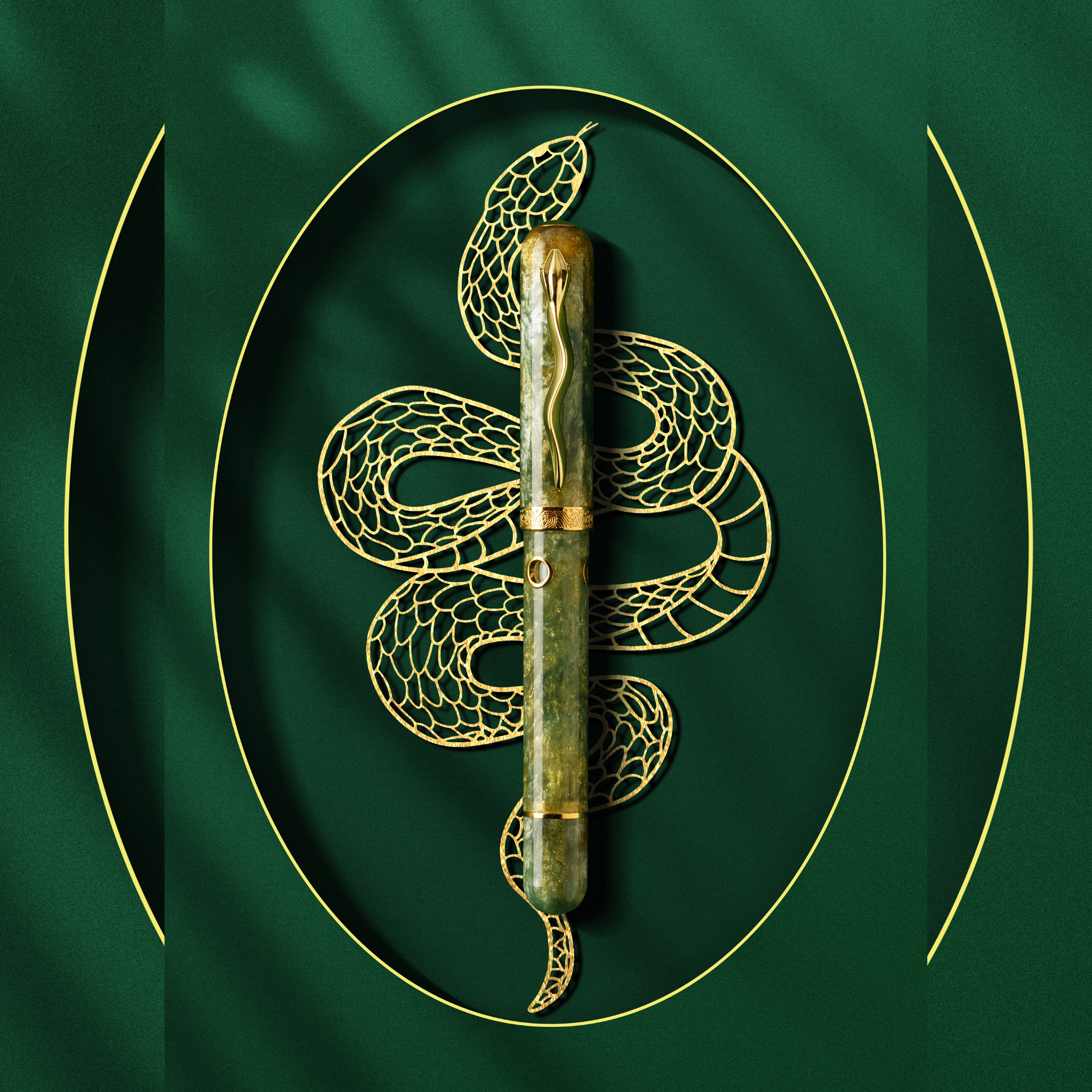 Nahvalur Pen of the Year Snake 2025 - Fountain Pen