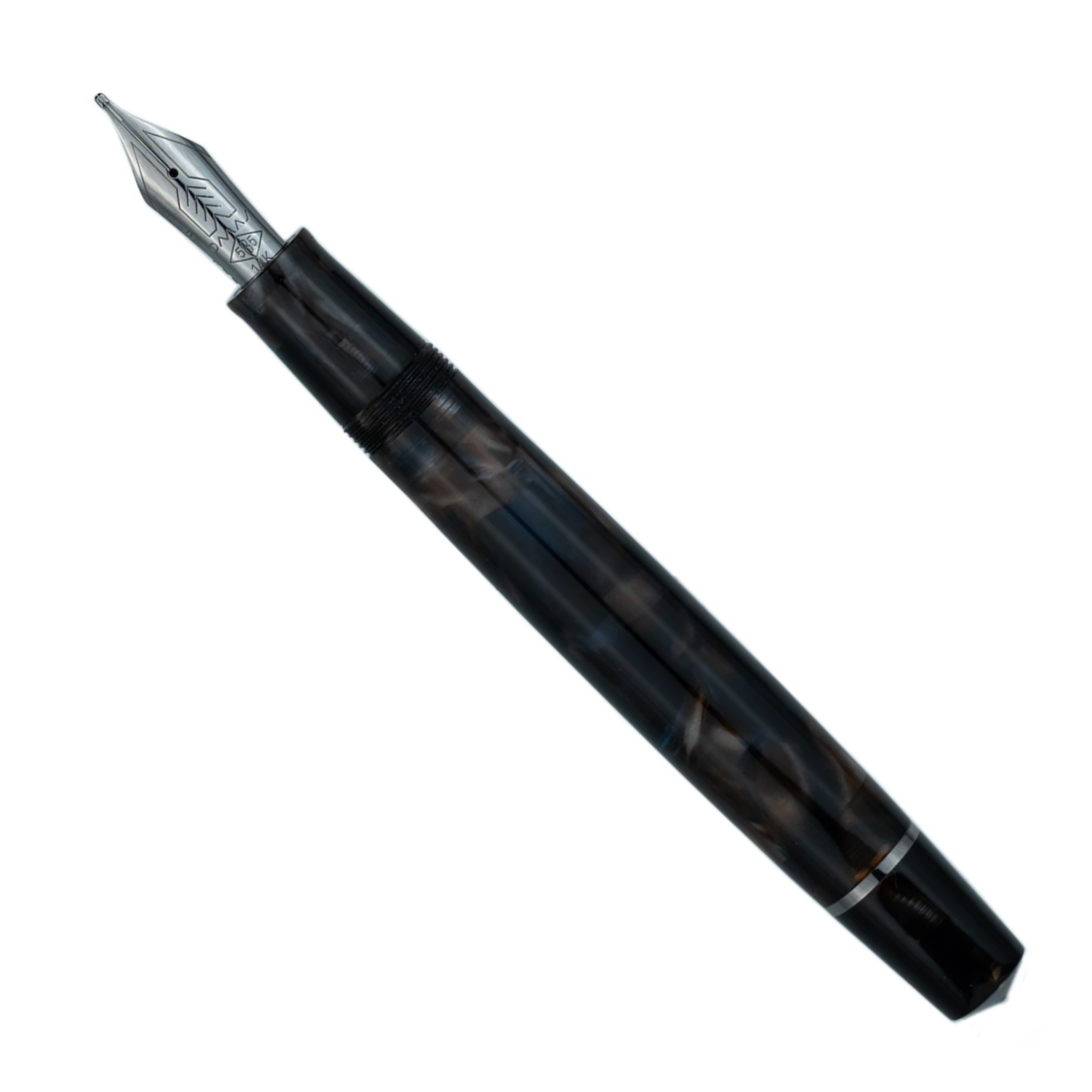 OMAS Bologna Galassia Black Trim - Fountain Pen