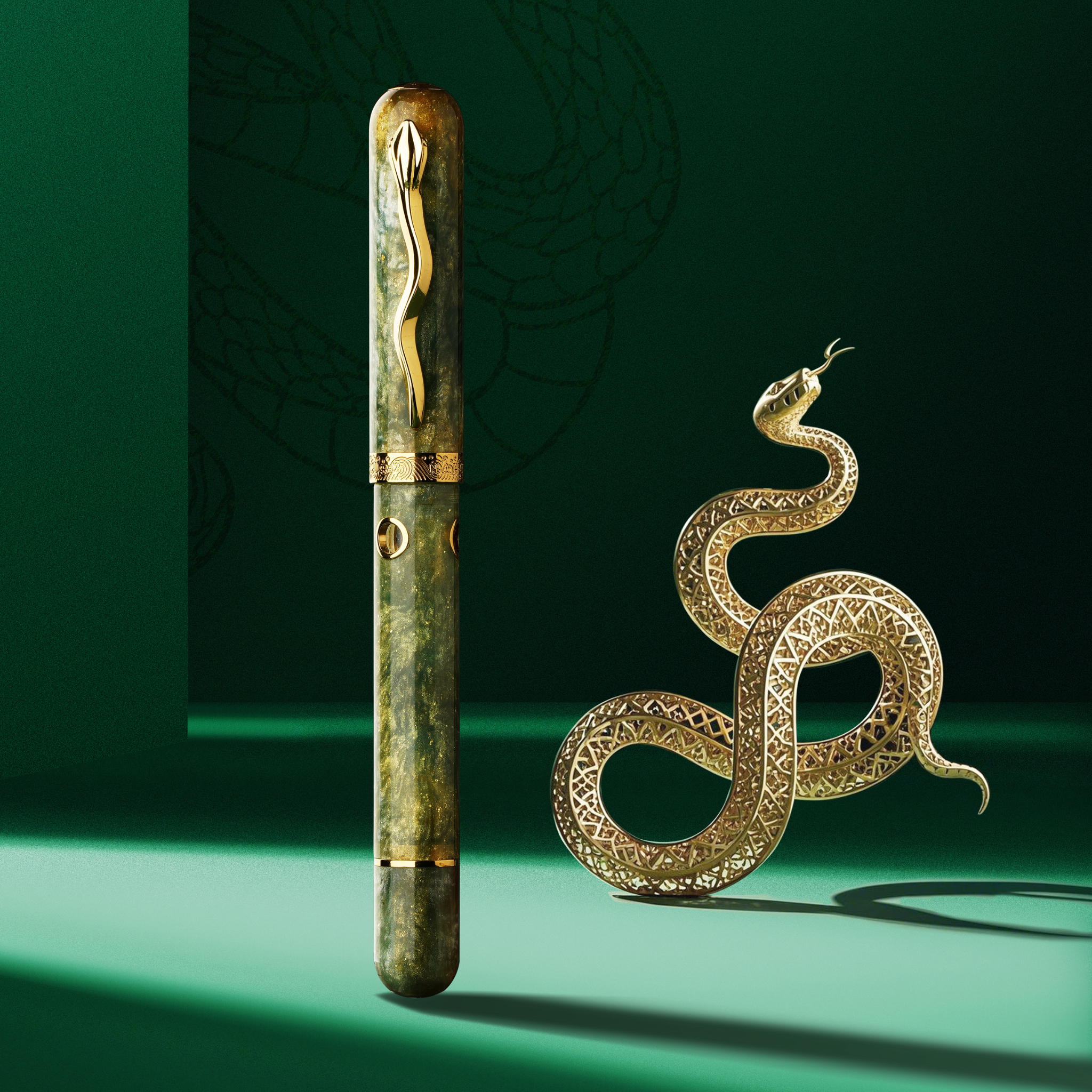 Nahvalur Pen of the Year Snake 2025 - Fountain Pen