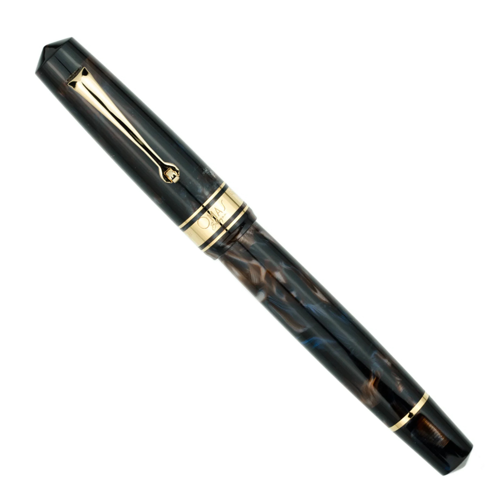 OMAS Bologna Galassia Gold Trim - Fountain Pen