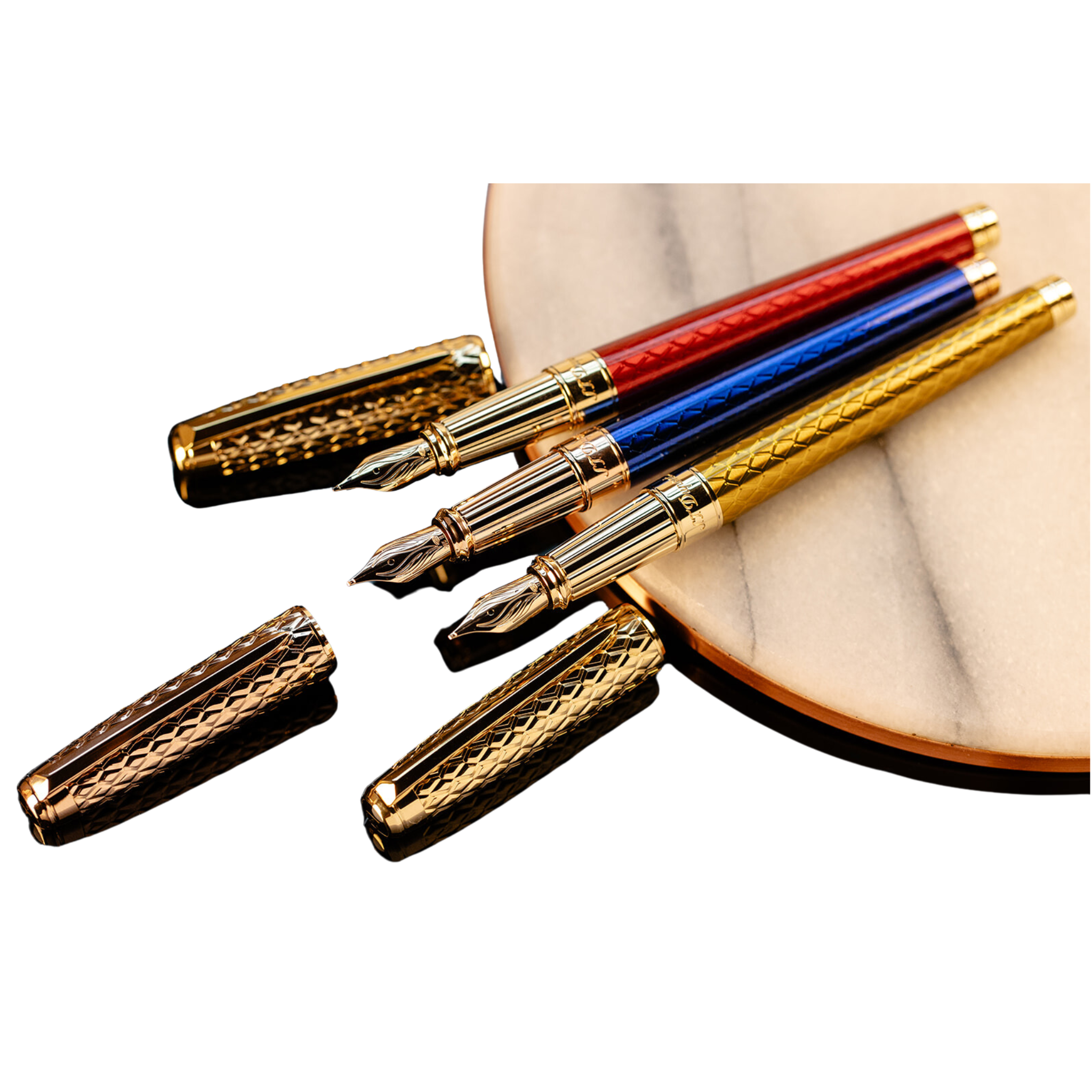S.T. Dupont Line D Eternity Honey & Gold