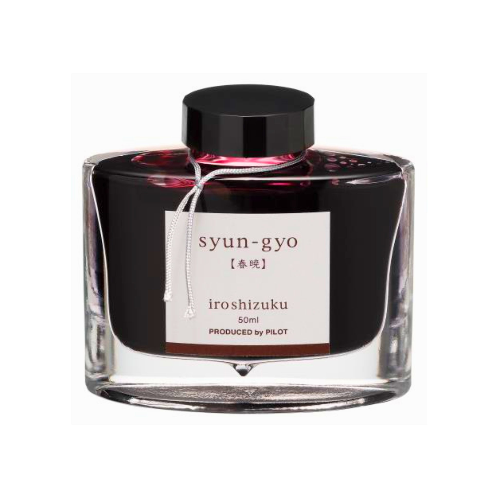 Pilot Iroshizuku Bottled Ink - Syun-gyo (Spring Dawn Red/Black)