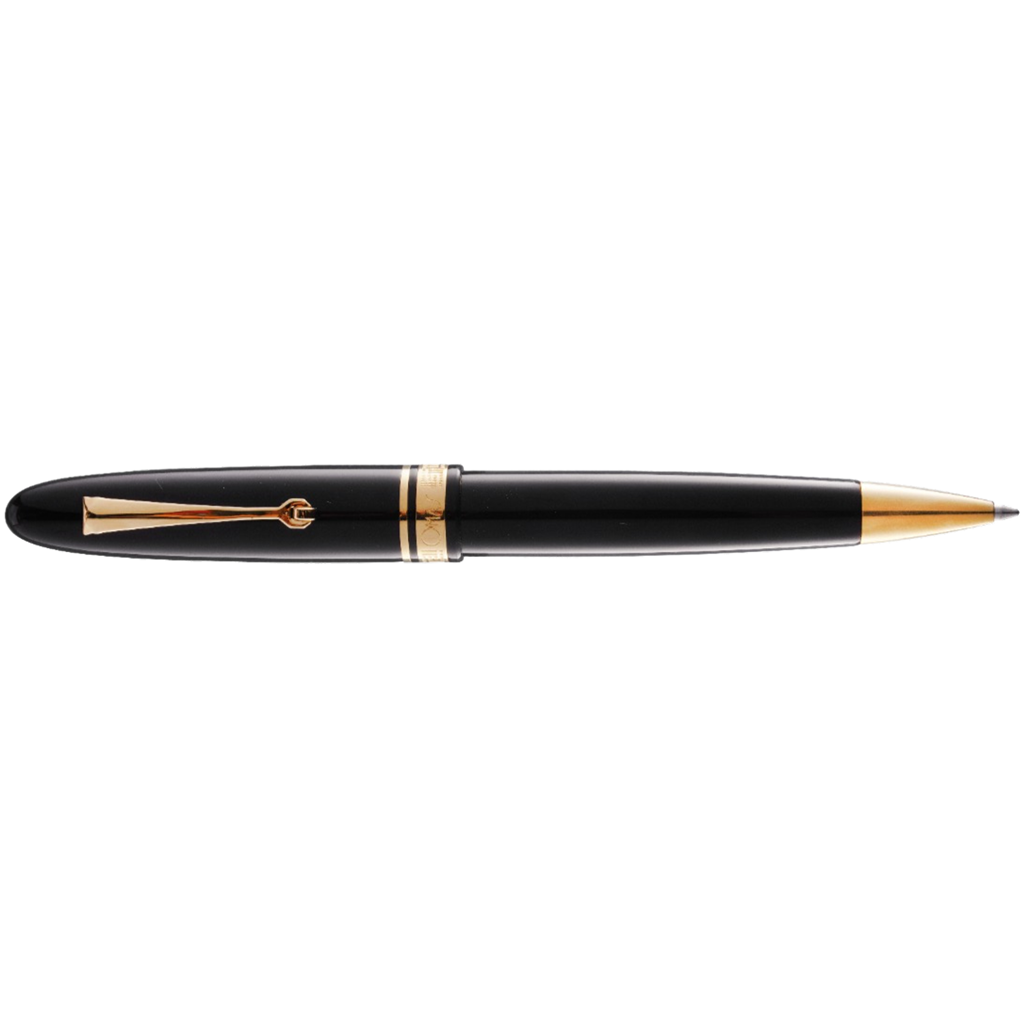 OMAS Ogiva Nera Gold Trim - Ballpoint Pen