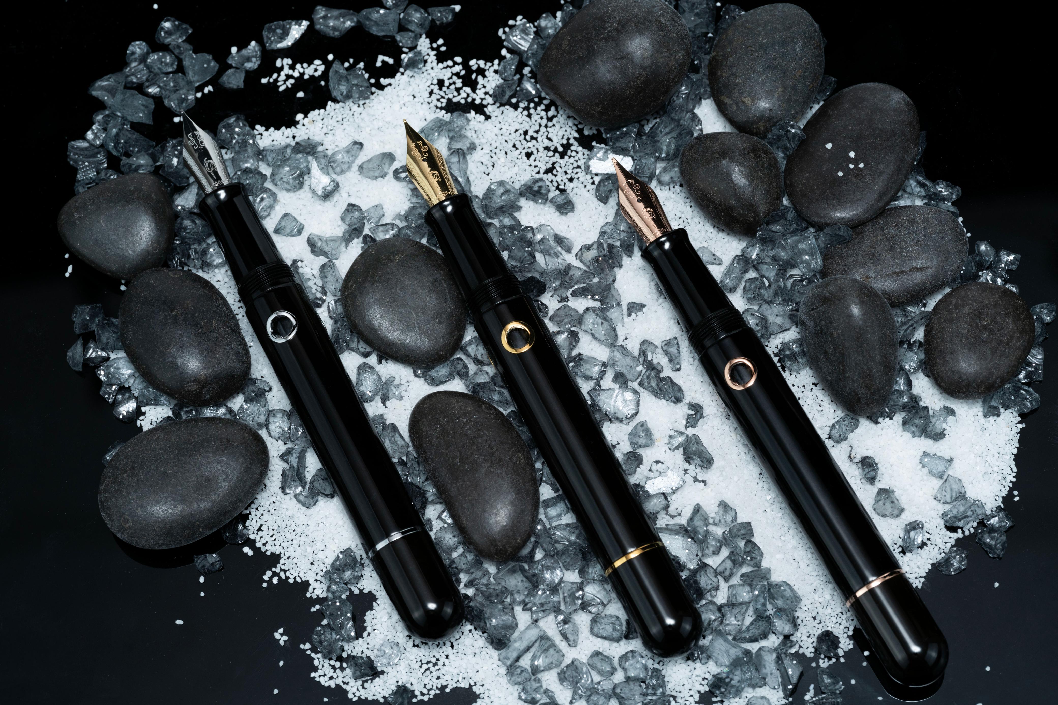Nahvalur Nautilus Cephalopod Silver - Fountain Pen