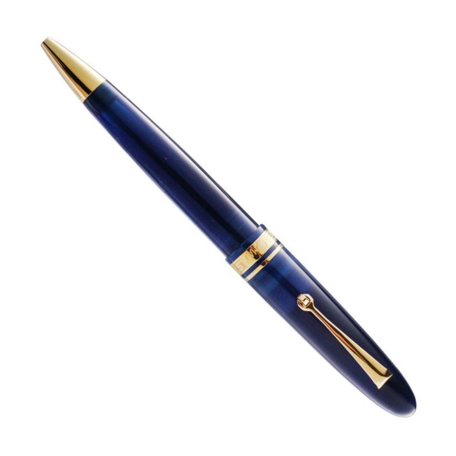 OMAS Ogiva Blu Gold Trim -  Ballpoint Pen