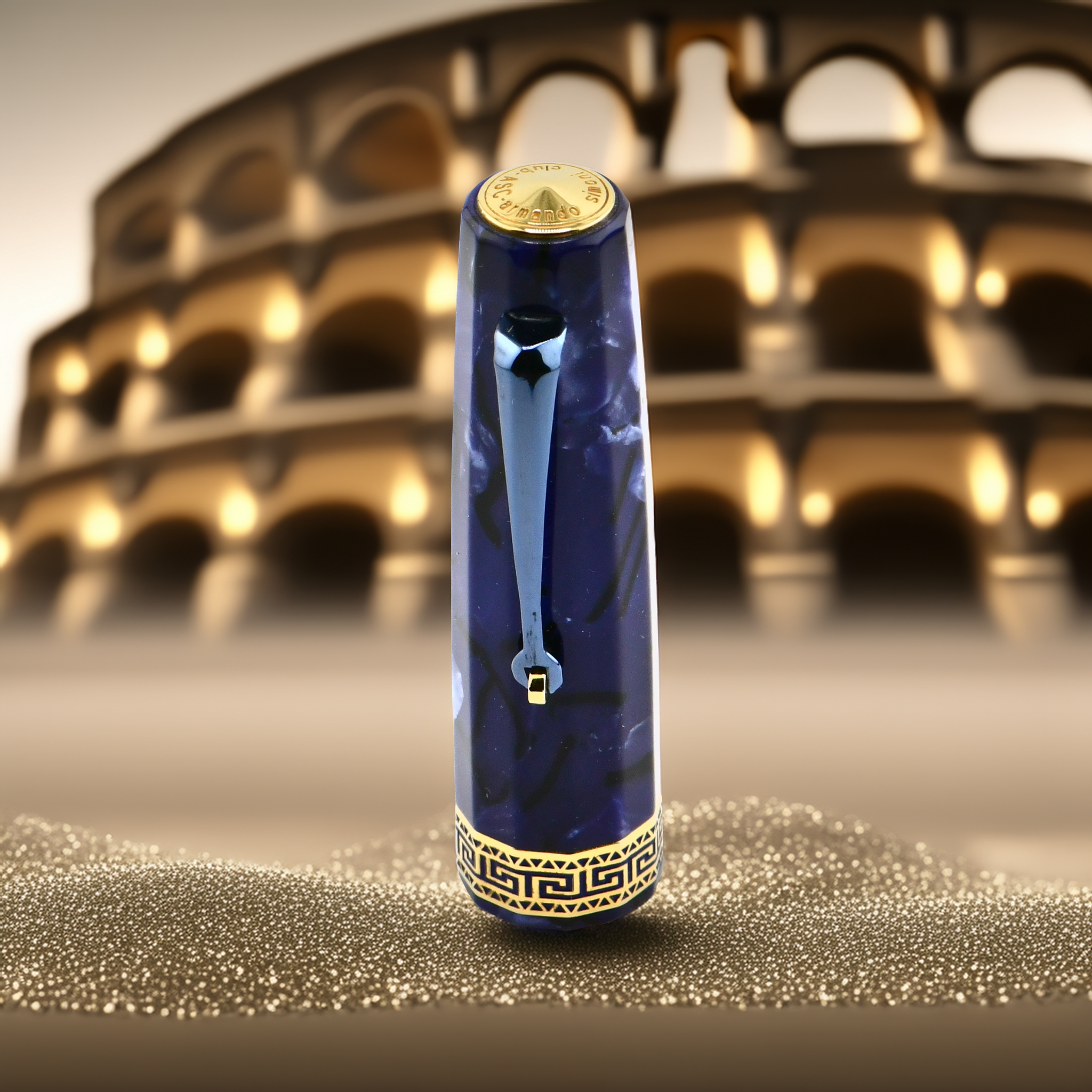 Armando Simoni Club Gran Gladiator Blue La Royale Fountain Pen Collection