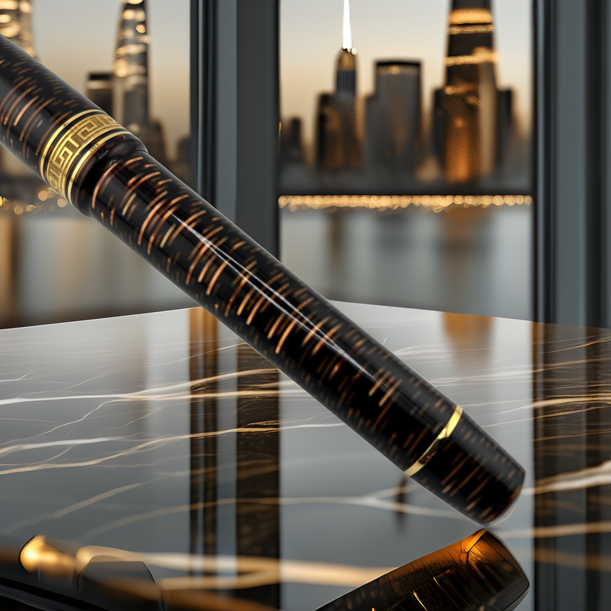 ASC Bologna Extra Bronze Skyscraper Limited Edition - Fountain Pen
