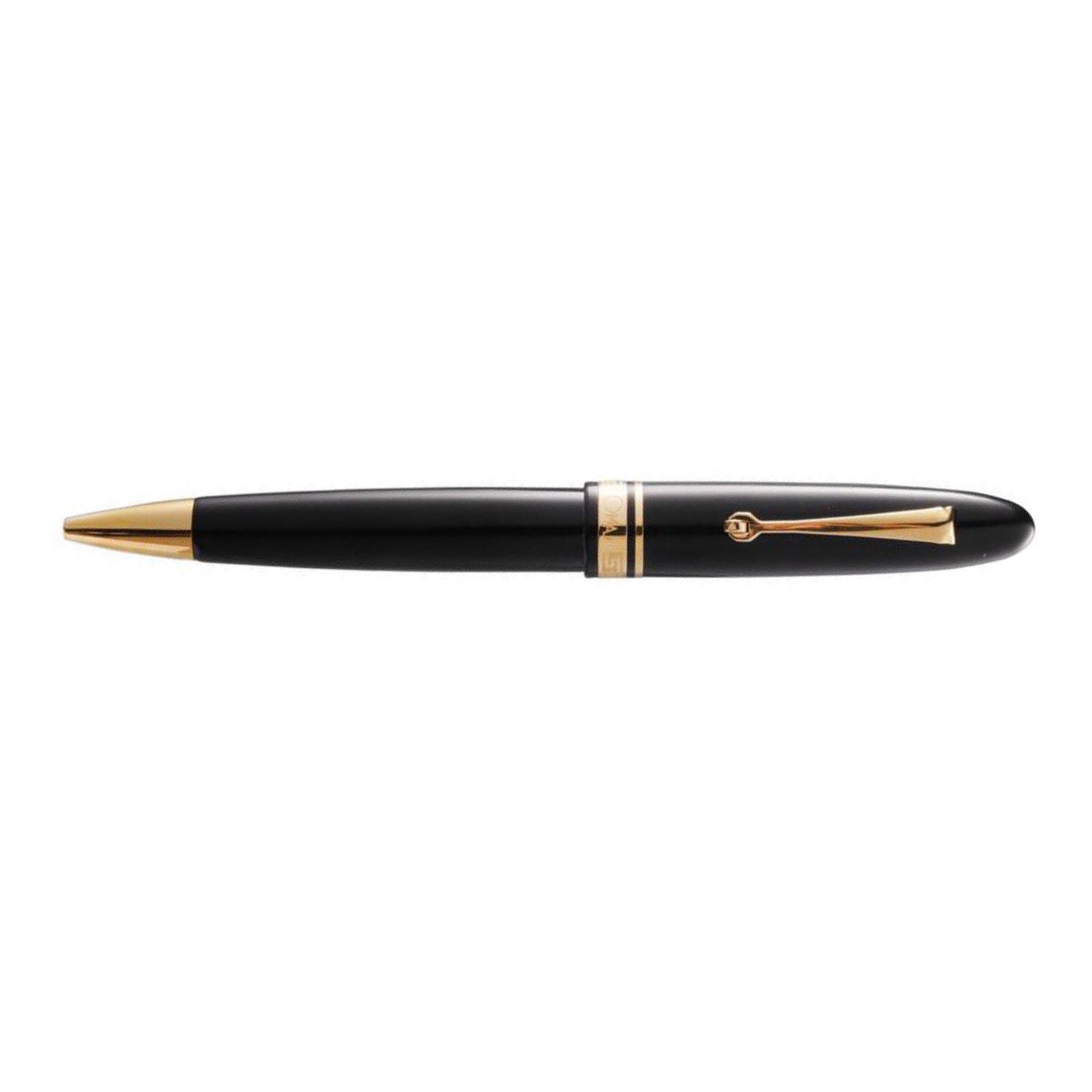 OMAS Ogiva Nera Gold Trim - Ballpoint Pen