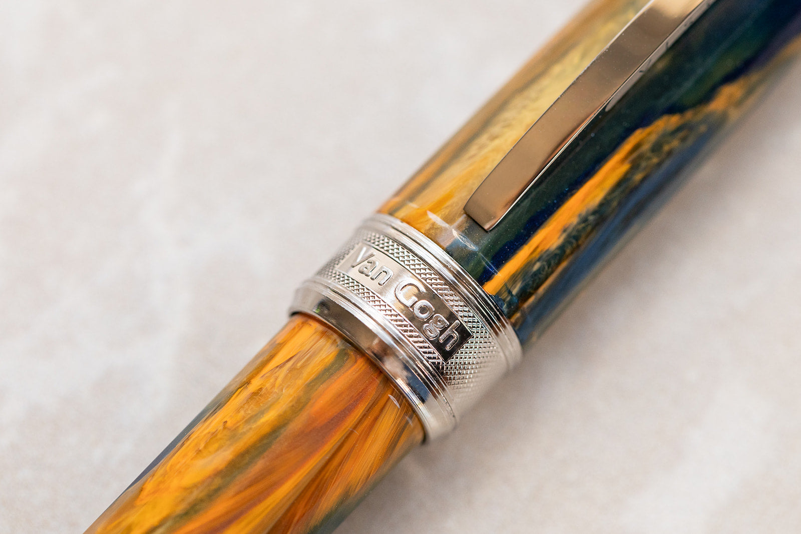 Visconti Van Gogh Impressionist Café Terrace at Night - Fountain Pen