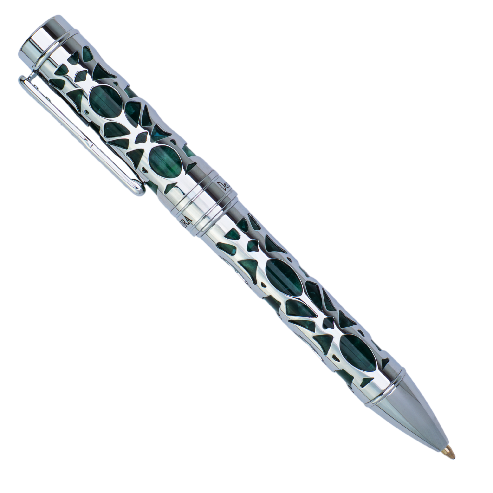 Conklin Endura Deco Crest Green Ballpoint Pen Collection