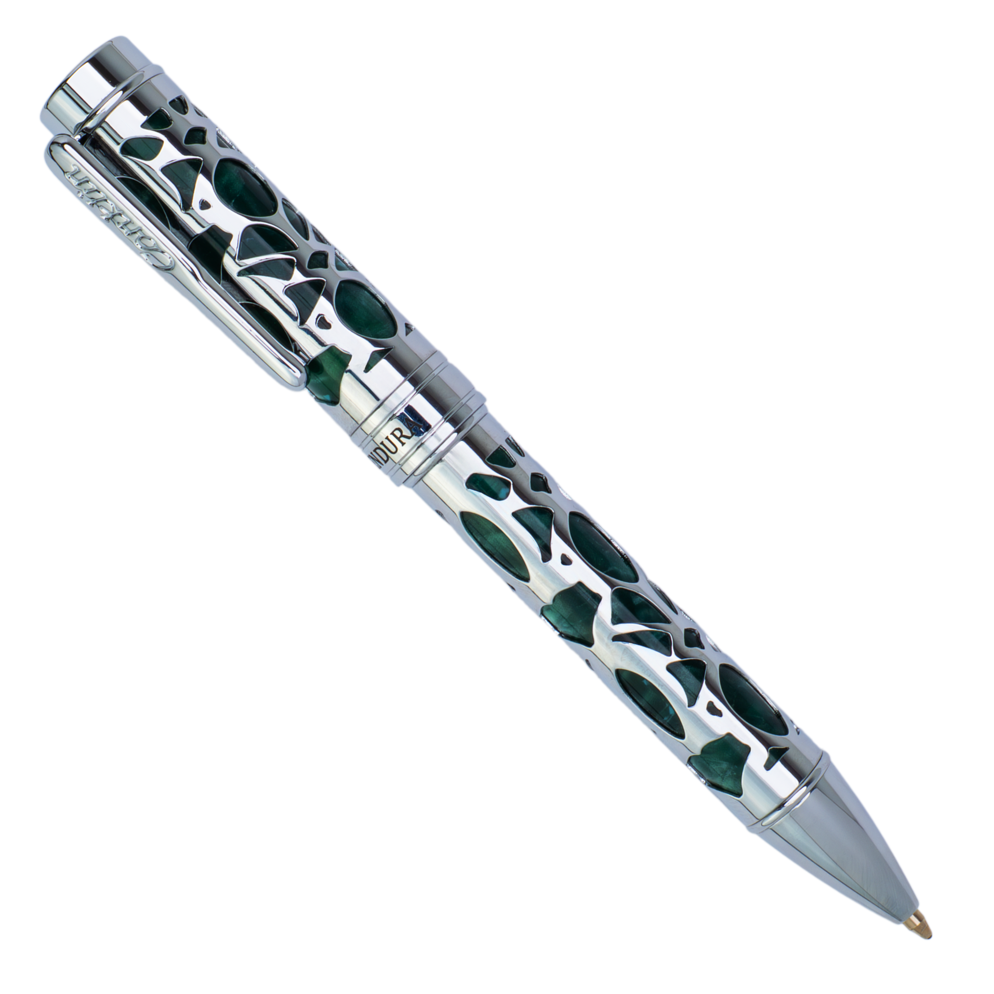 Conklin Endura Deco Crest Green Ballpoint Pen Collection
