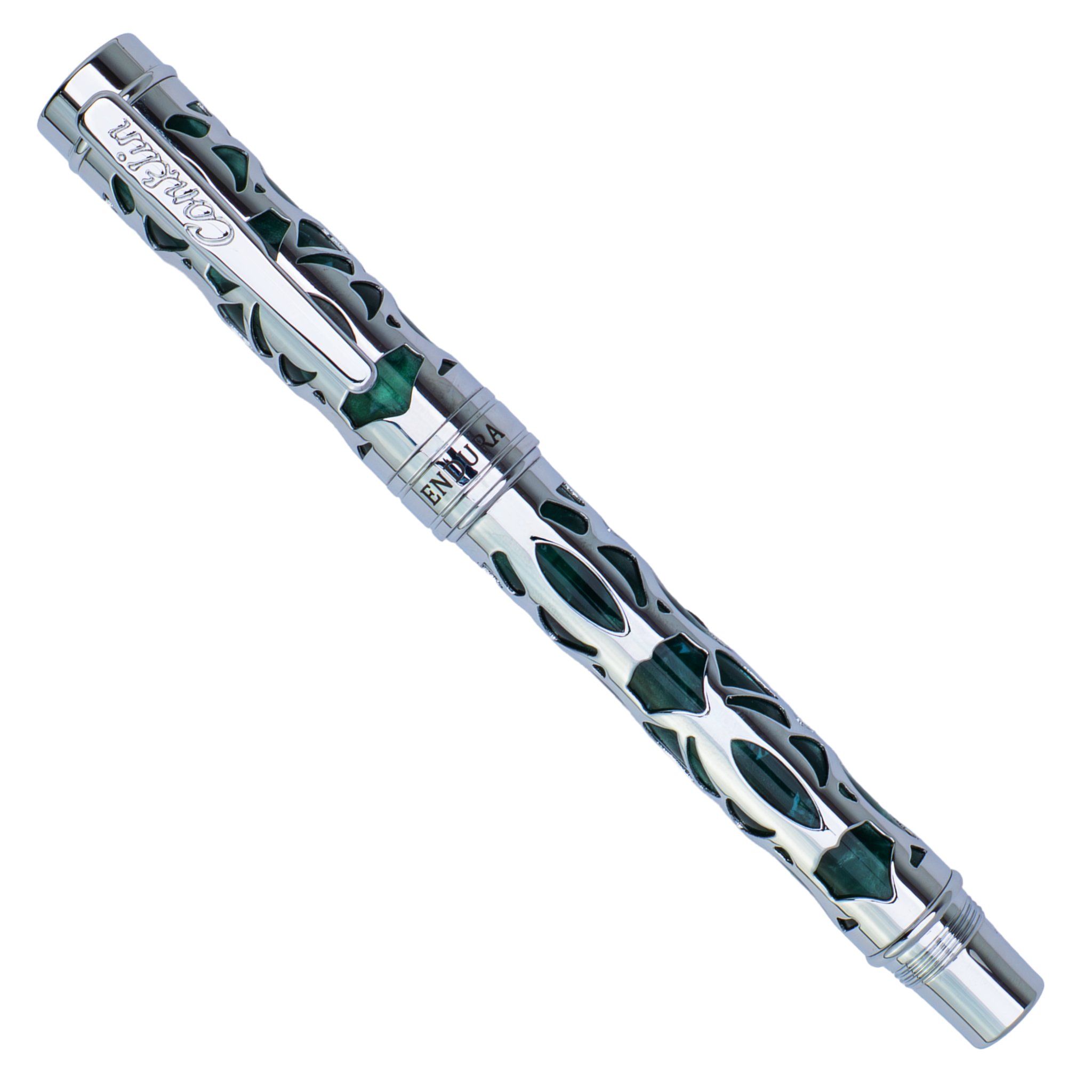 Conklin Endura Deco Crest Green Fountain Pen Collection