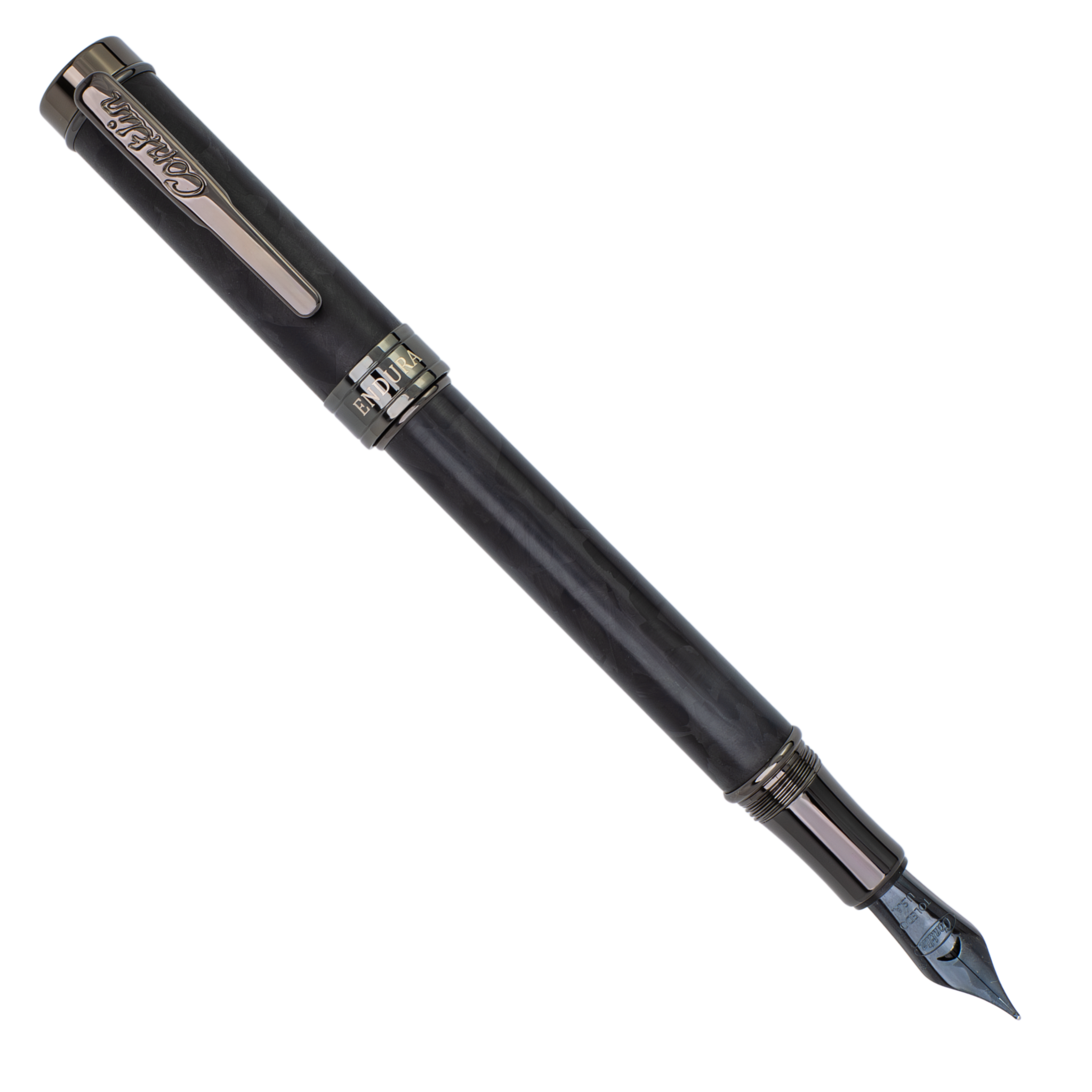 Conklin Endura Forged Carbon Fountain Pen Collection
