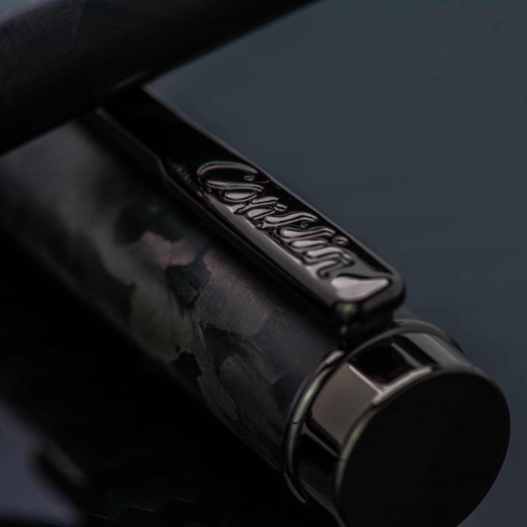 Conklin Endura Forged Carbon Fountain Pen Collection