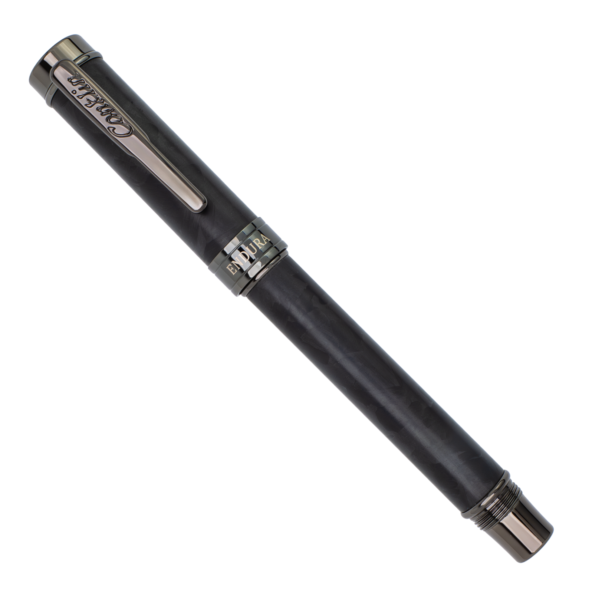 Conklin Endura Forged Carbon Fountain Pen Collection