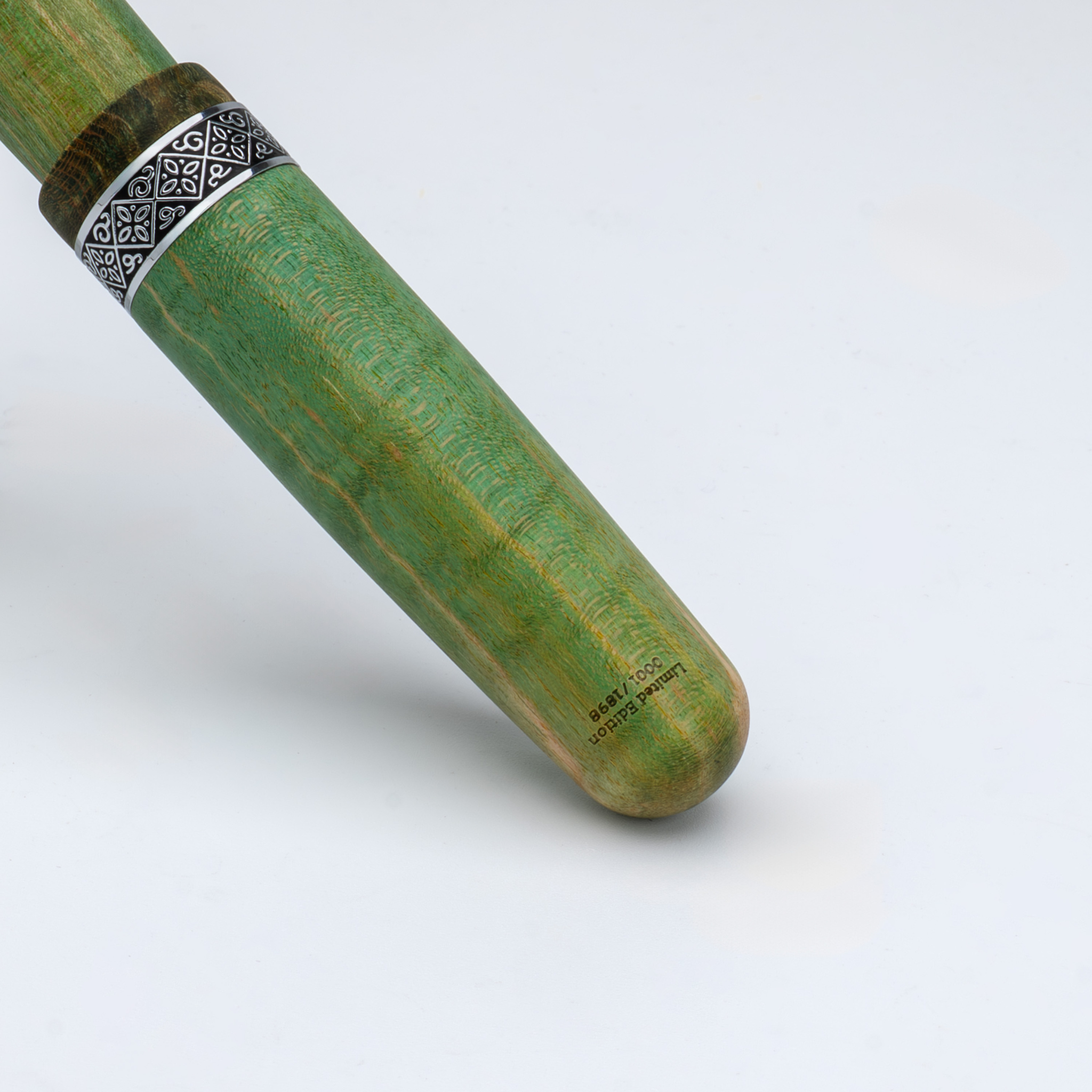 Conklin 1898 Stabilized Wood Matte Green Fountain Pen Collection