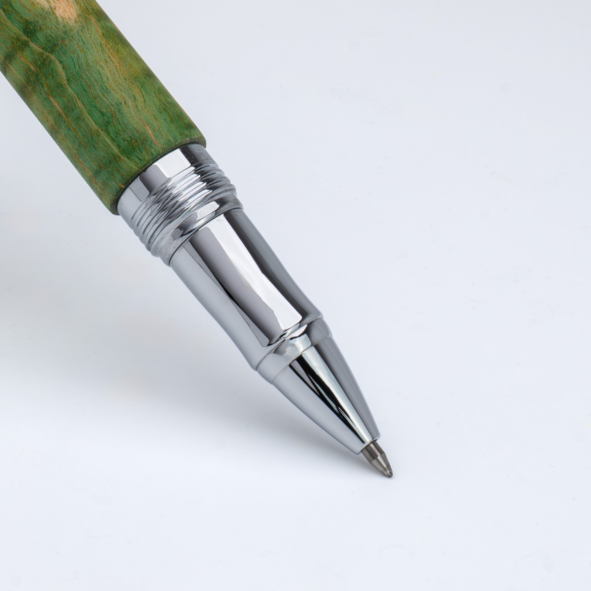 Conklin 1898 Stabilized Wood Matte Green Rollerball Pen Collection