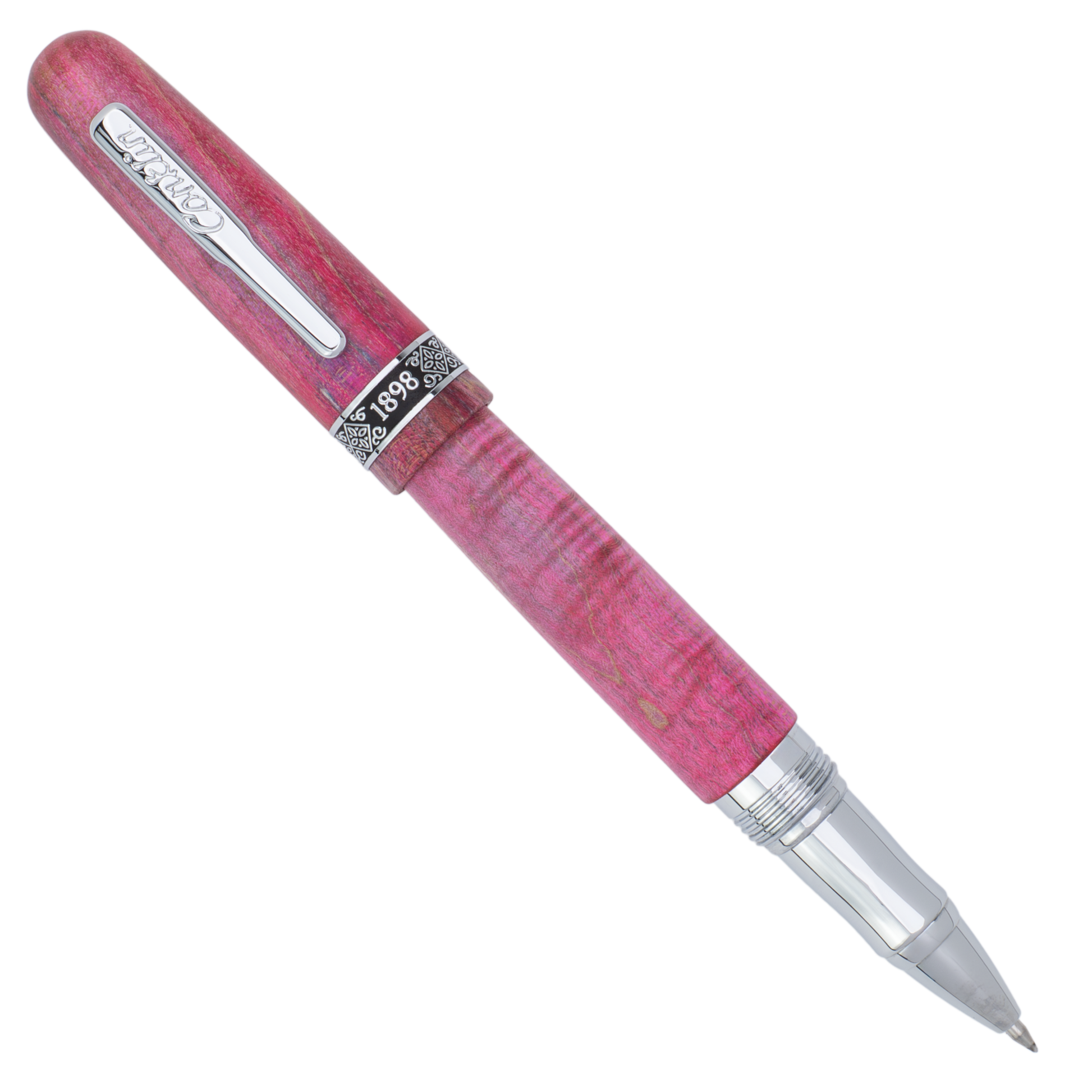 Conklin 1898 Stabilized Wood Purple/Pink Rollerball Pen Collection