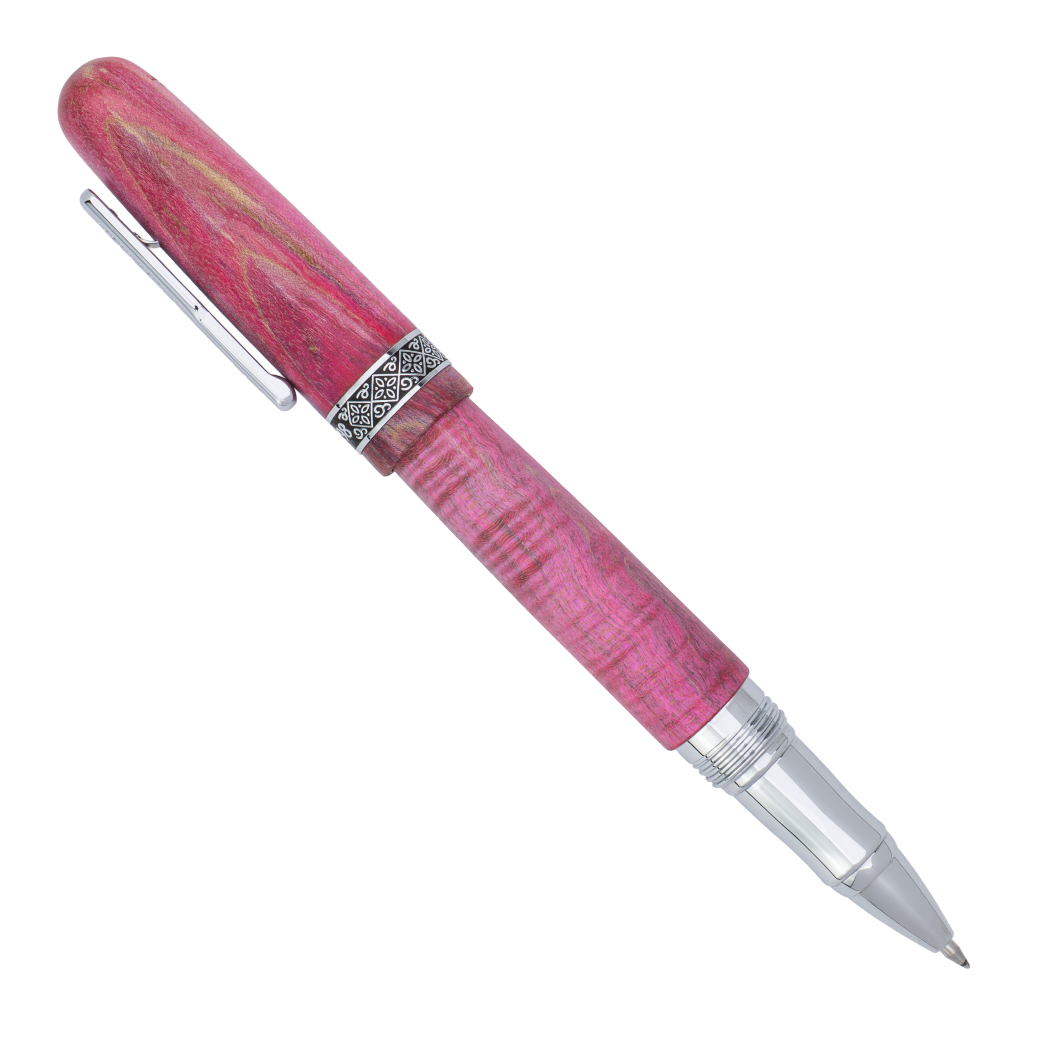 Conklin 1898 Stabilized Wood Purple/Pink Rollerball Pen Collection