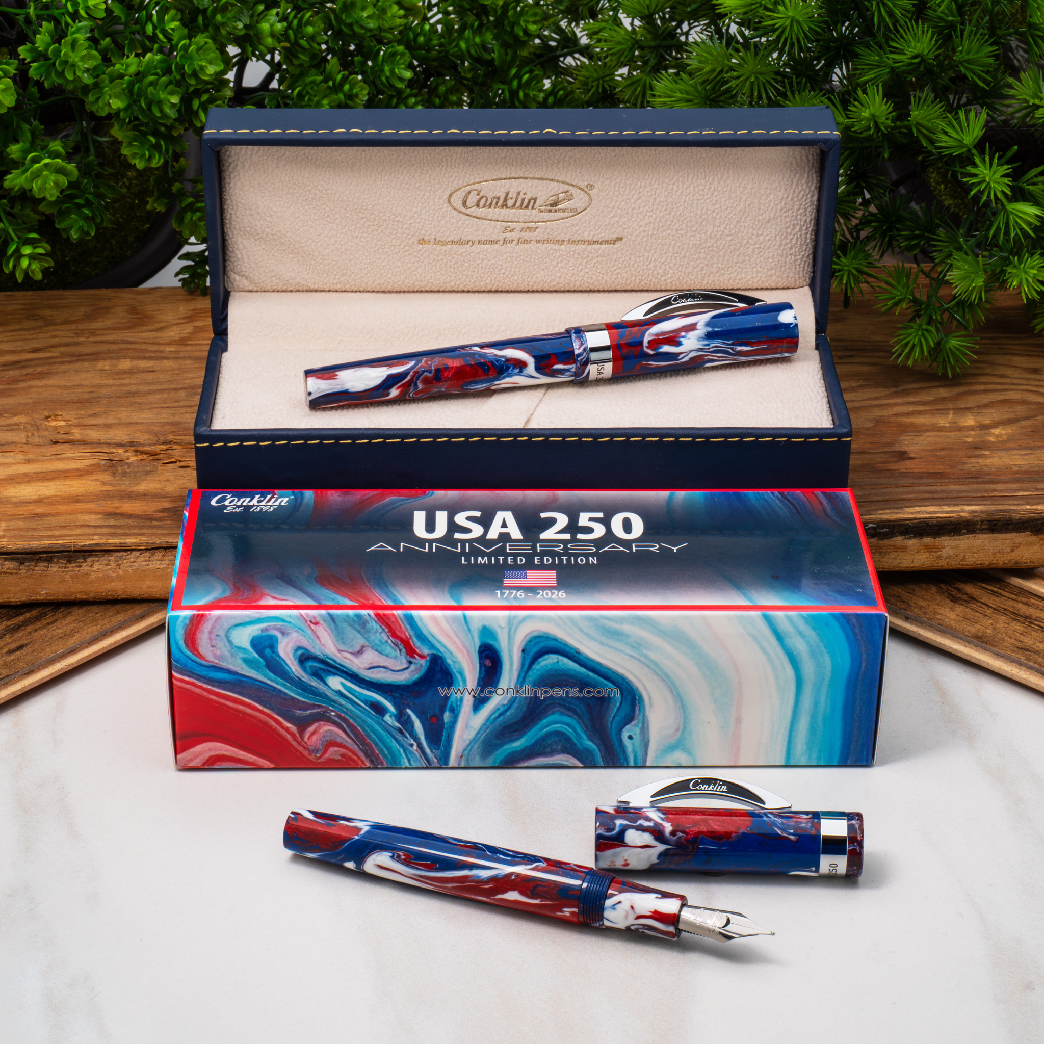 Conklin Toledo USA 250 Limited Edition Fountain Pen collection