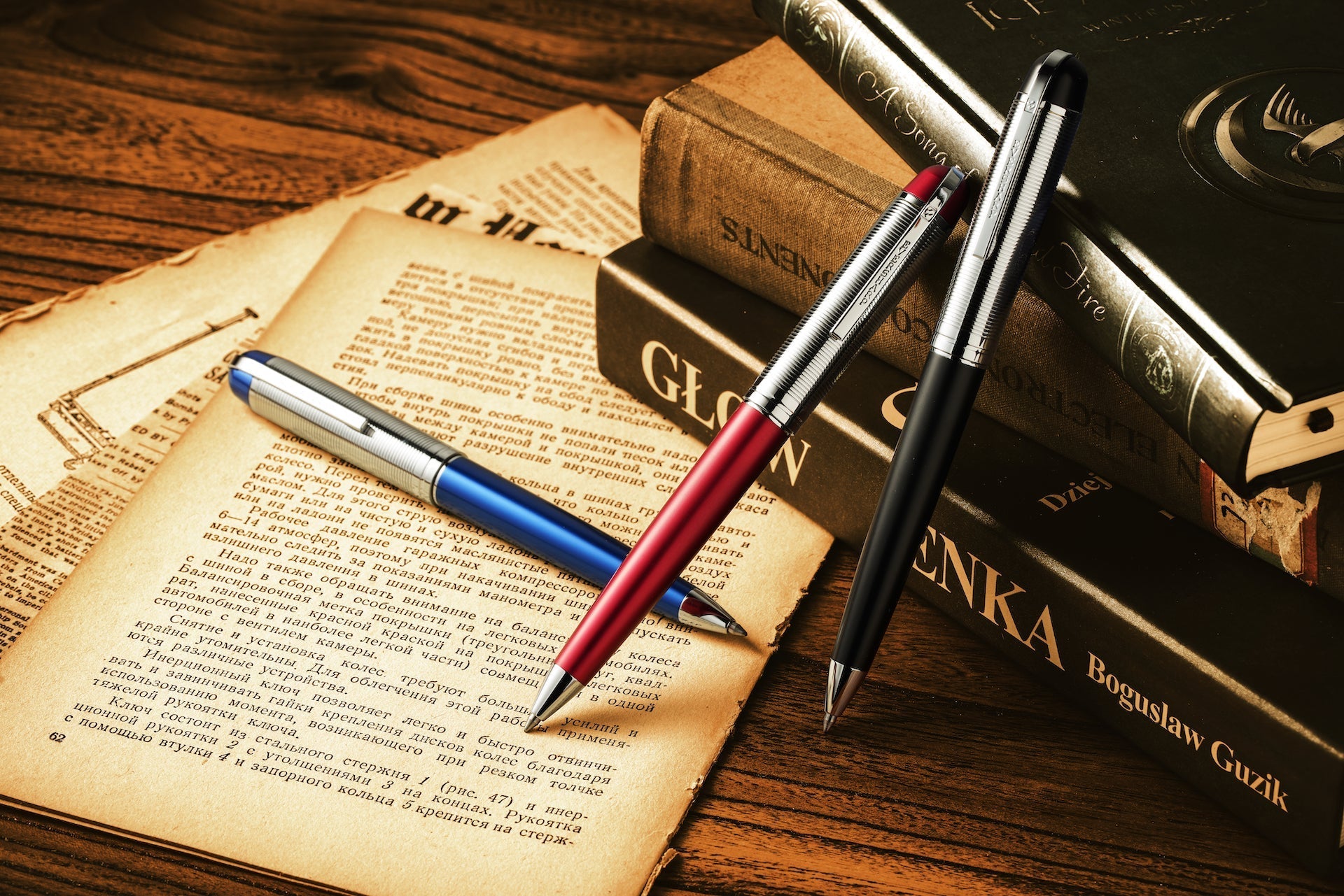Wahl-Eversharp Skyline Blue Silver Cap - Ballpoint Pen