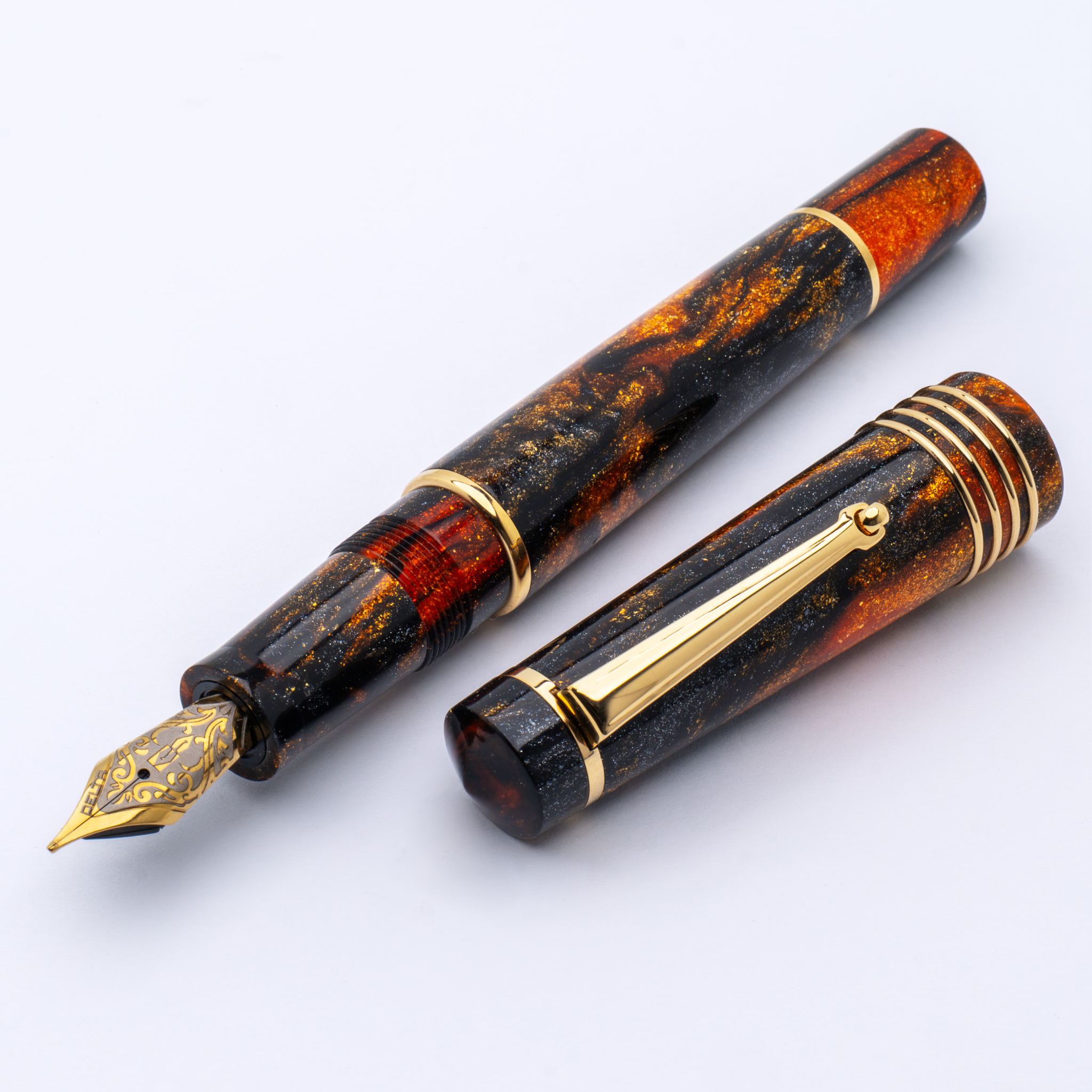 Delta DV Glow Up Oro Fountain Pen Collection