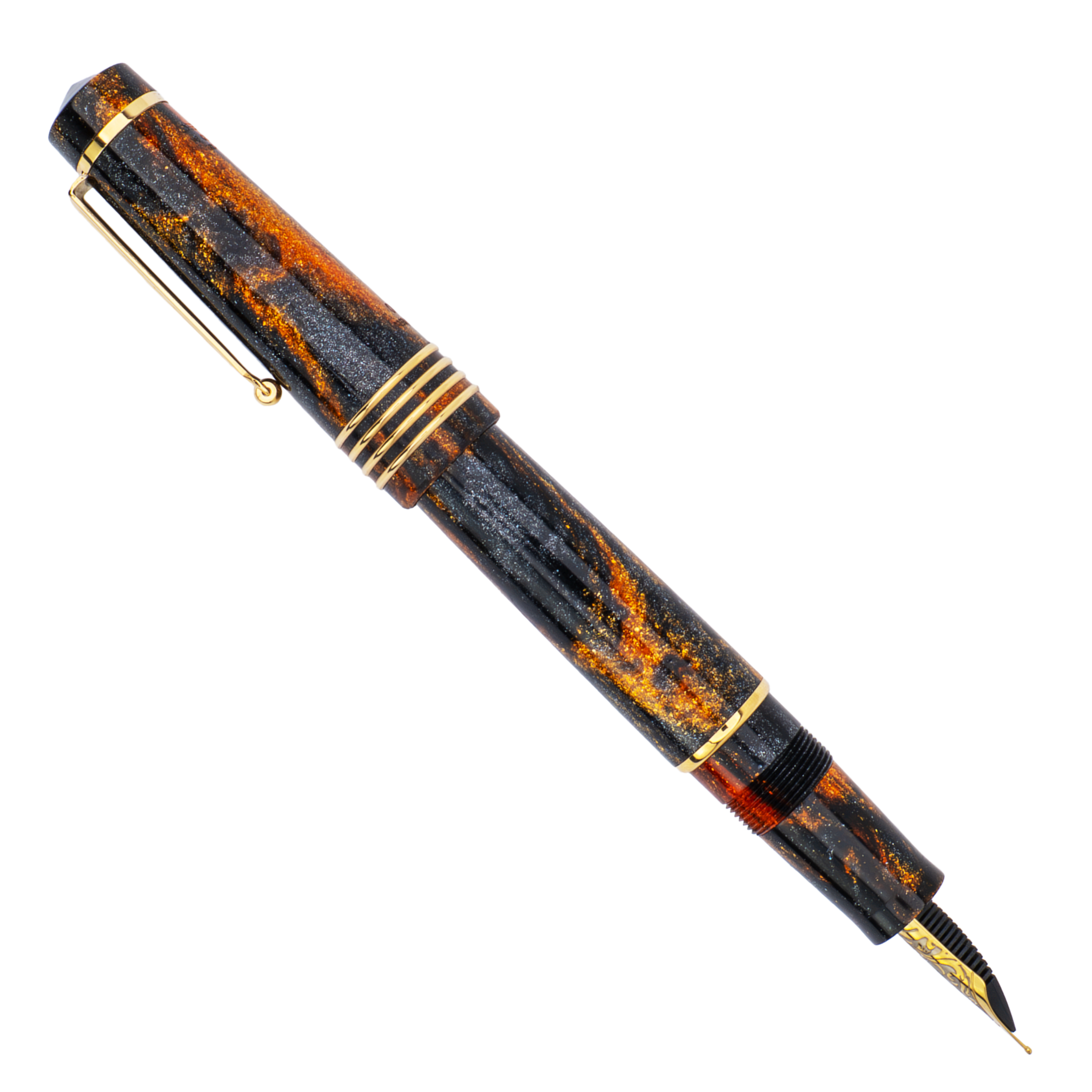 Delta DV Glow Up Oro Fountain Pen Collection