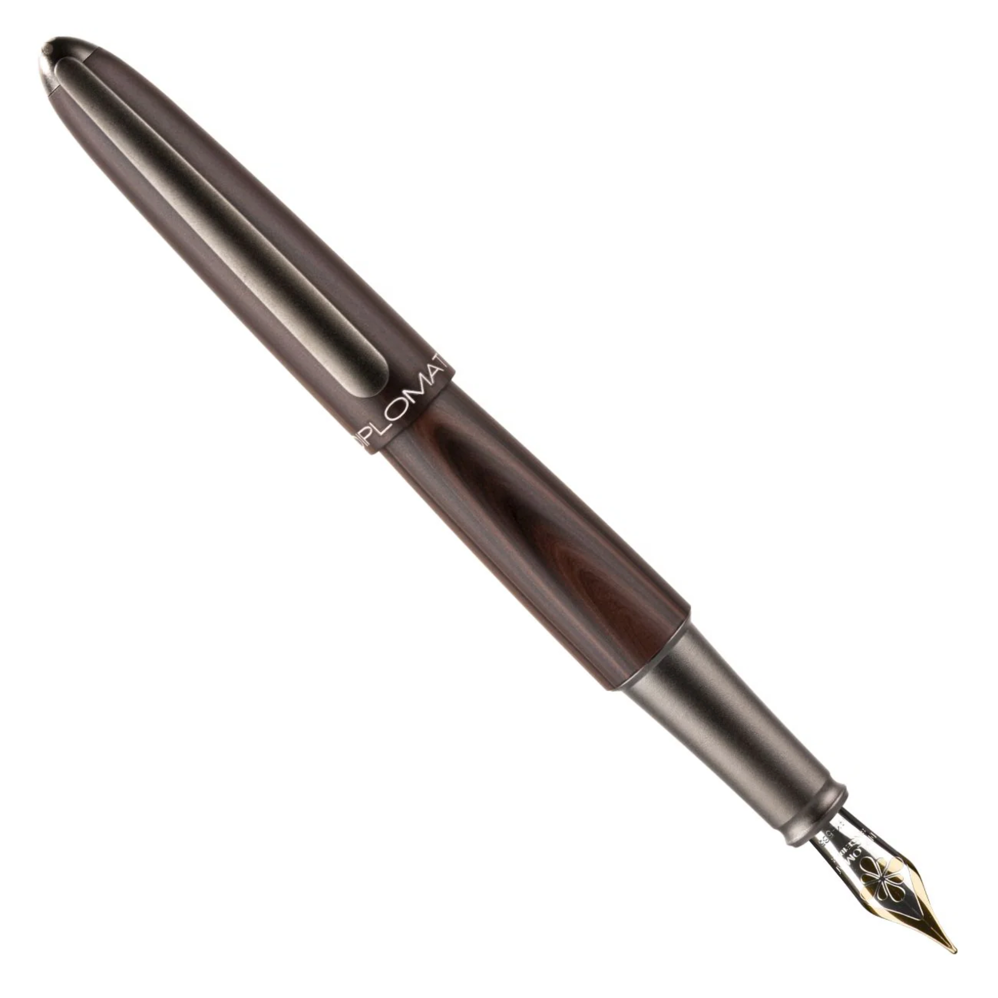 Diplomat Aero Black Forest - Fountain Pen 14kt