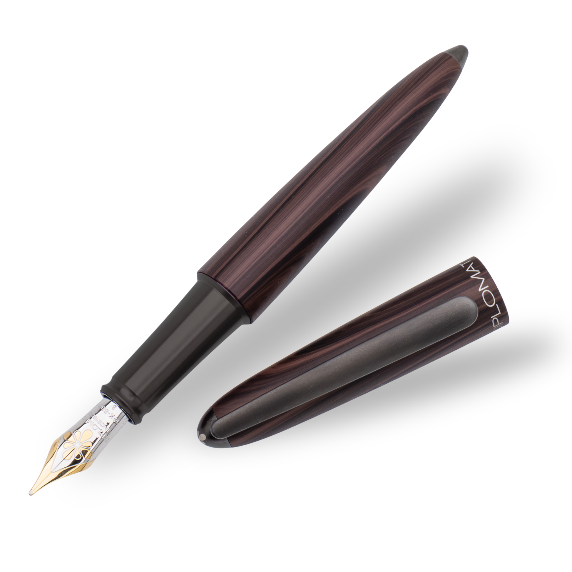 Diplomat Aero Black Forest - Fountain Pen 14kt