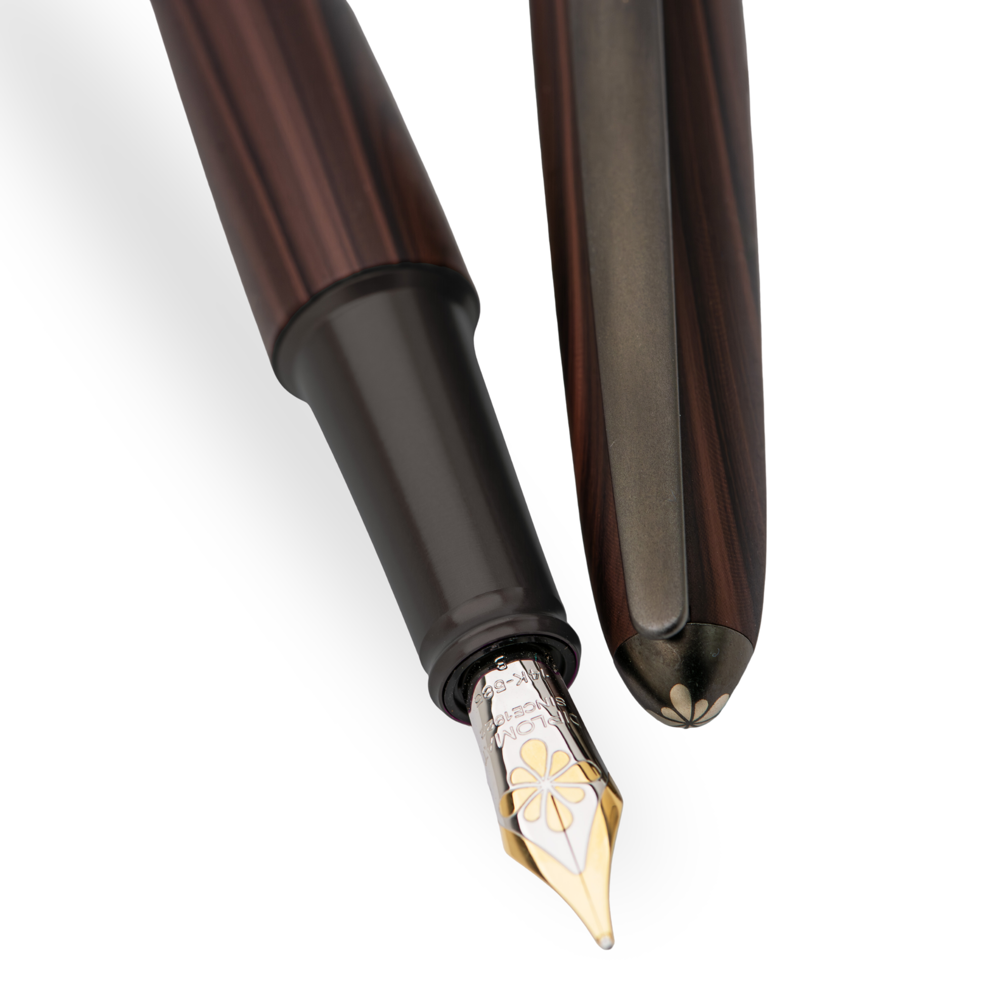 Diplomat Aero Black Forest - Fountain Pen 14kt