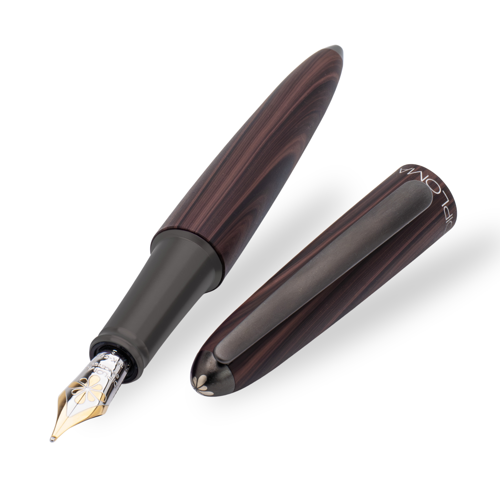 Diplomat Aero Black Forest - Fountain Pen 14kt
