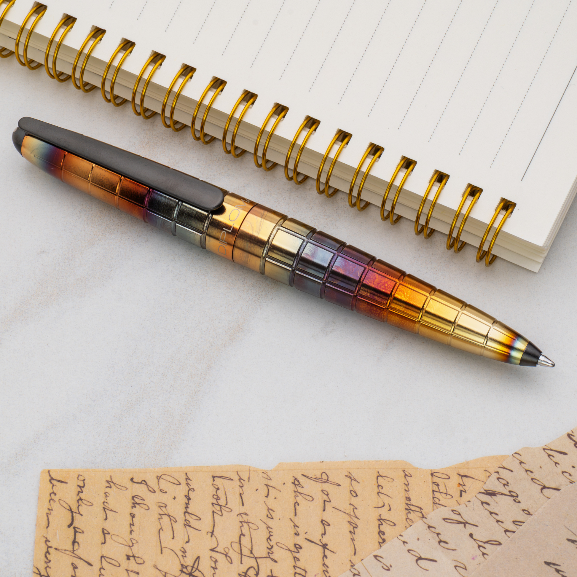 Diplomat Aero Rhomb Flame Ballpoint Pen collection