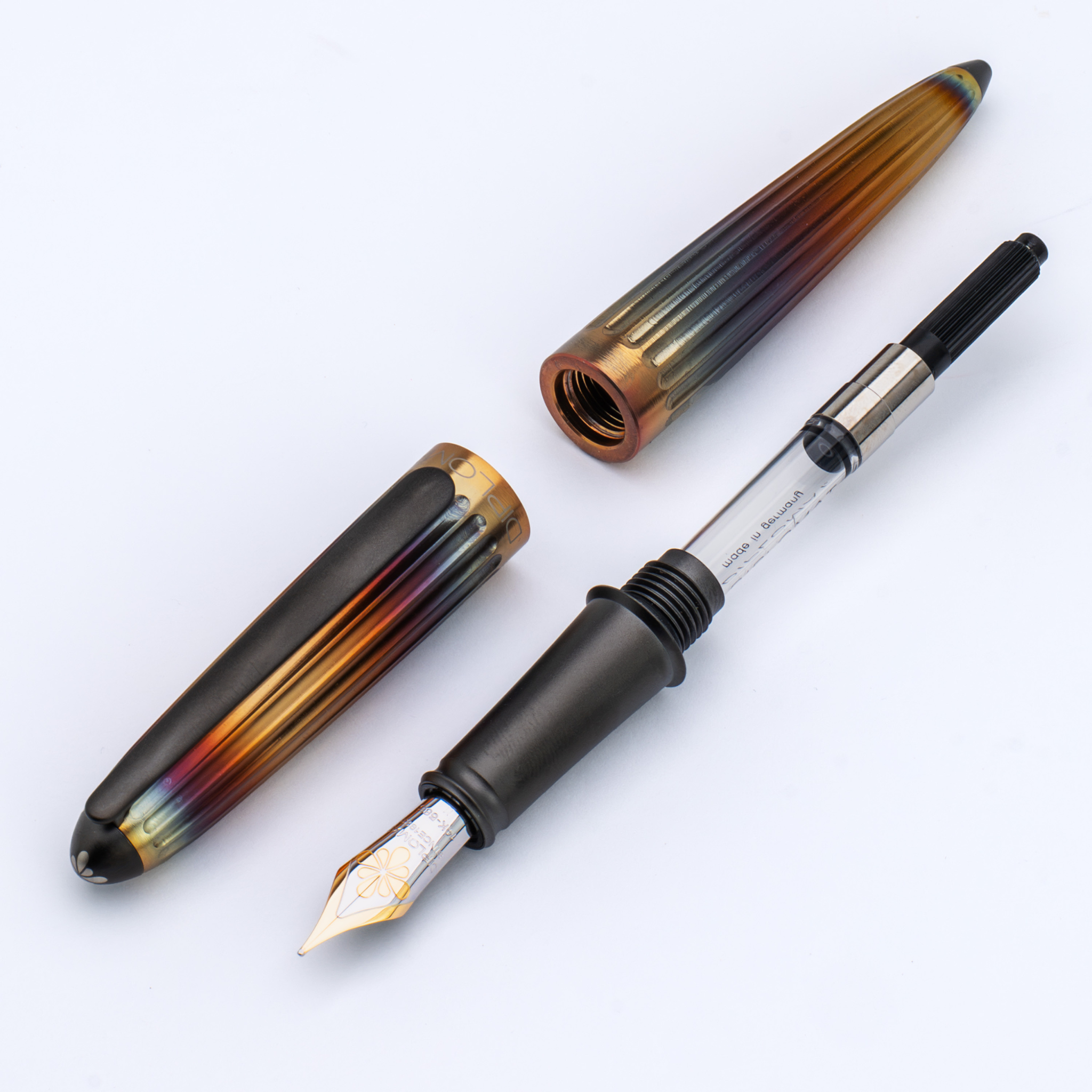 Diplomat Aero Rhomb Flame Fountain Pen collection
