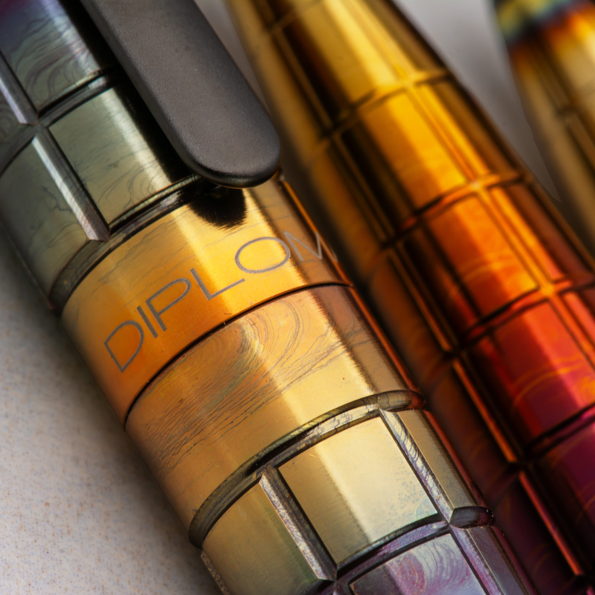 Diplomat Aero Rhomb Flame Fountain Pen collection