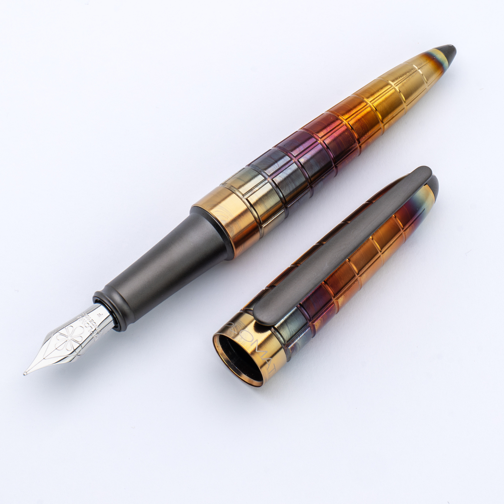 Diplomat Aero Rhomb Flame Fountain Pen collection