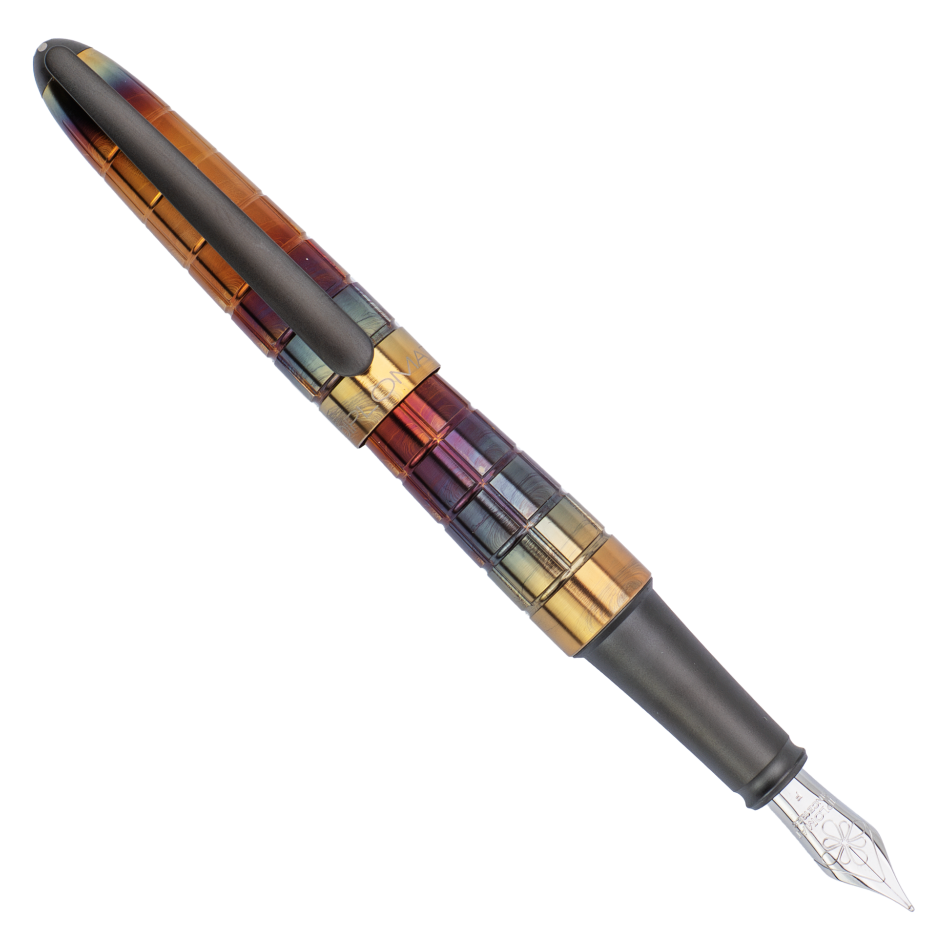 Diplomat Aero Rhomb Flame Fountain Pen collection