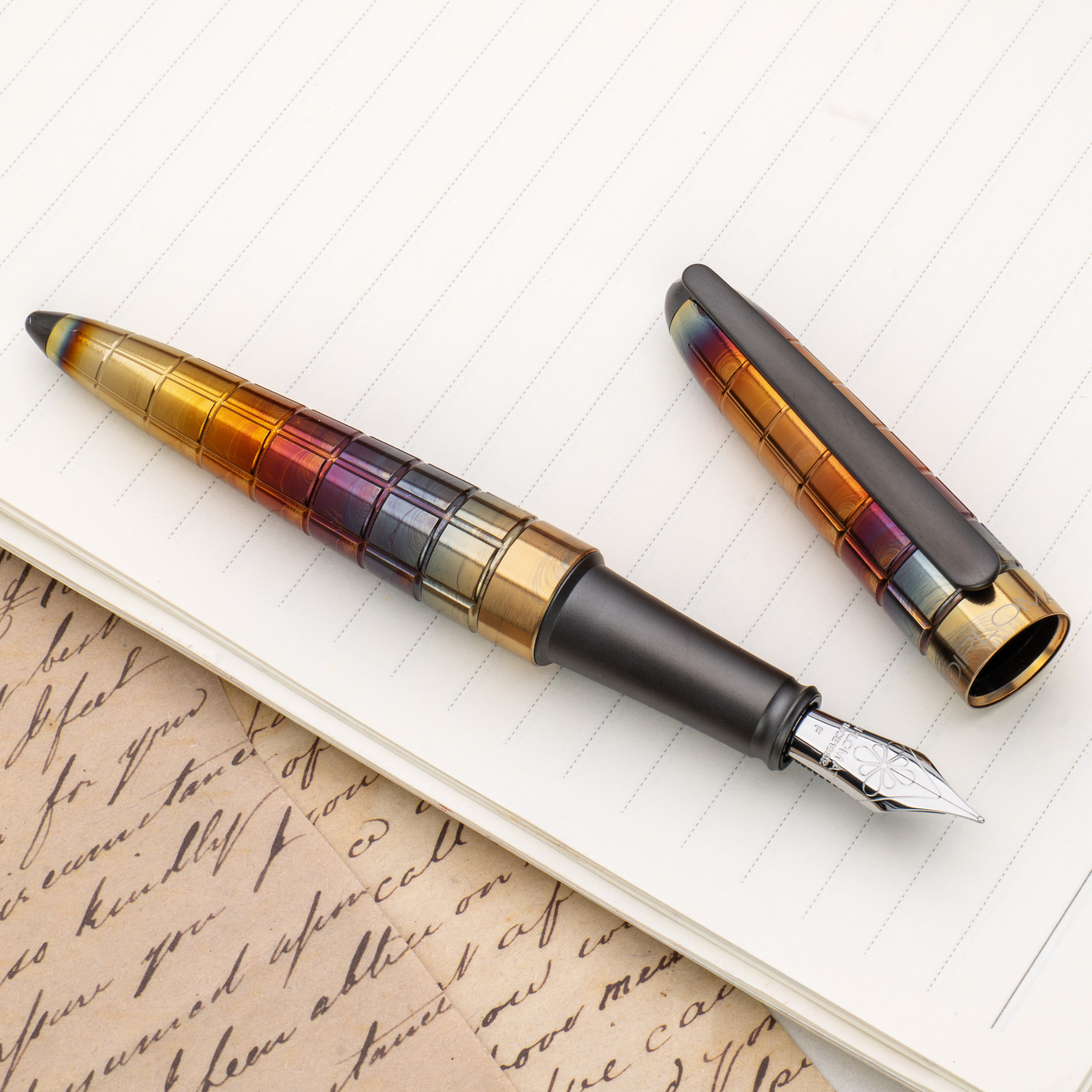 Diplomat Aero Rhomb Flame Fountain Pen collection
