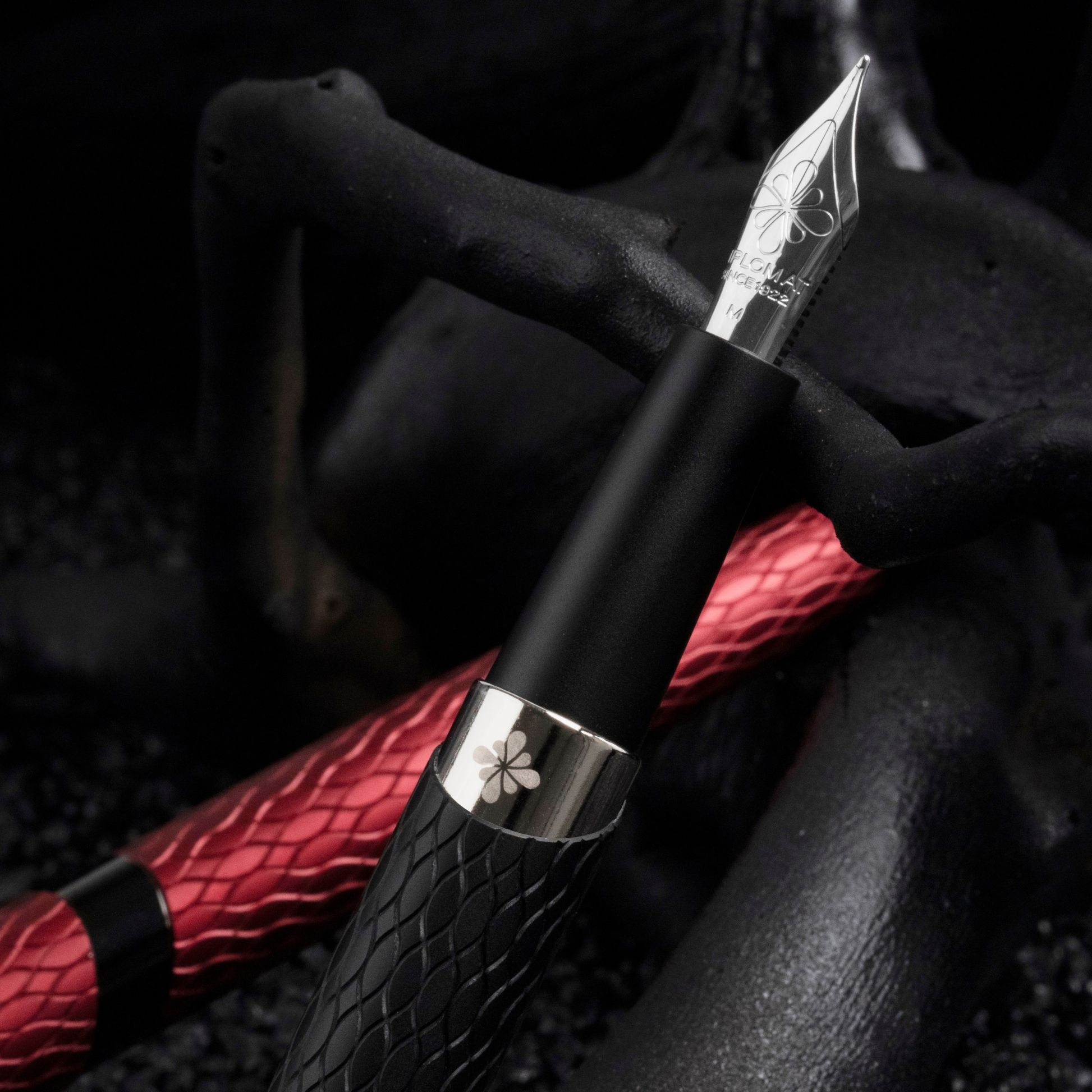 Diplomat Cobra Guilloche Fountain Pen Collection